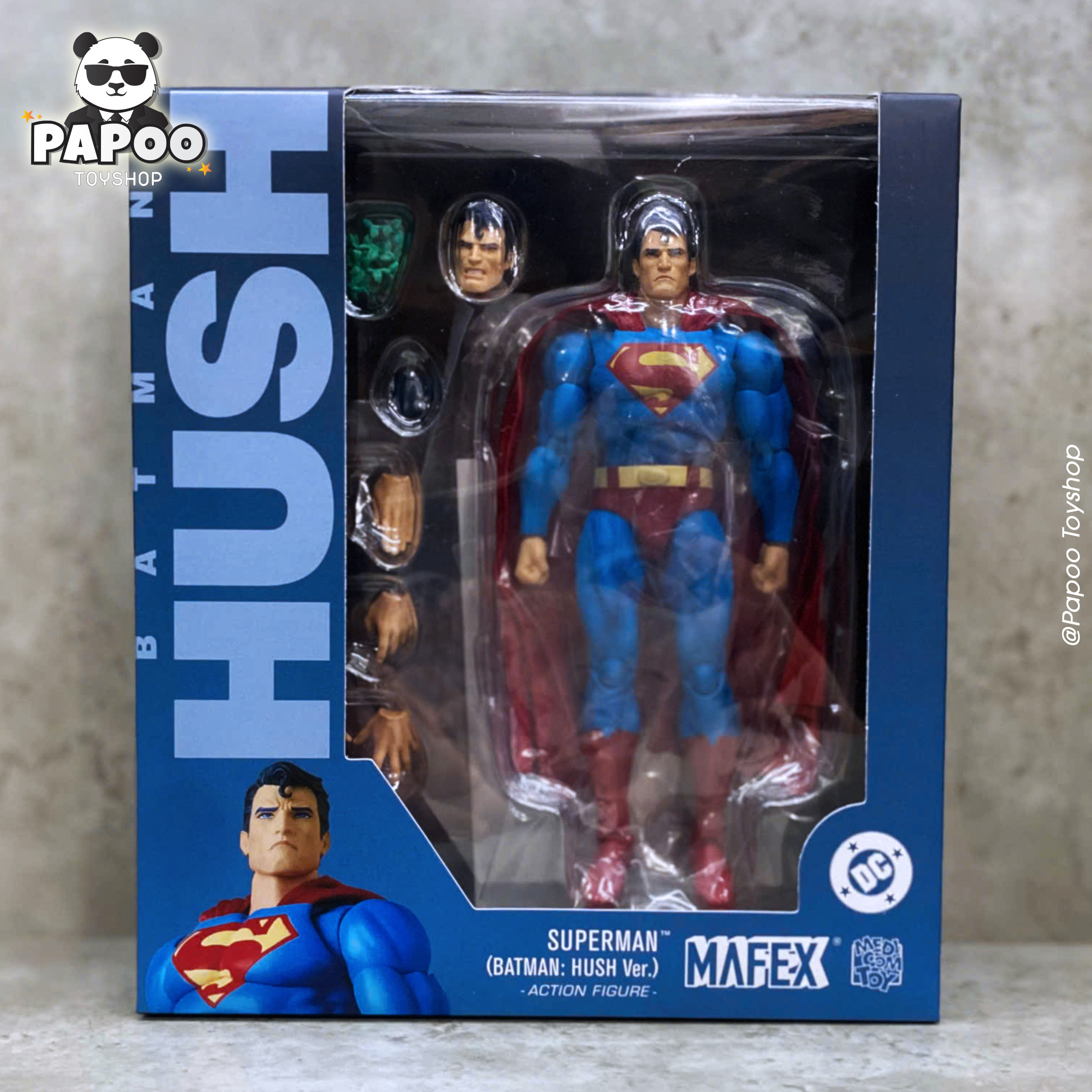 MAFEX SUPERMAN (BATMAN - HUSH Ver) Tái bản