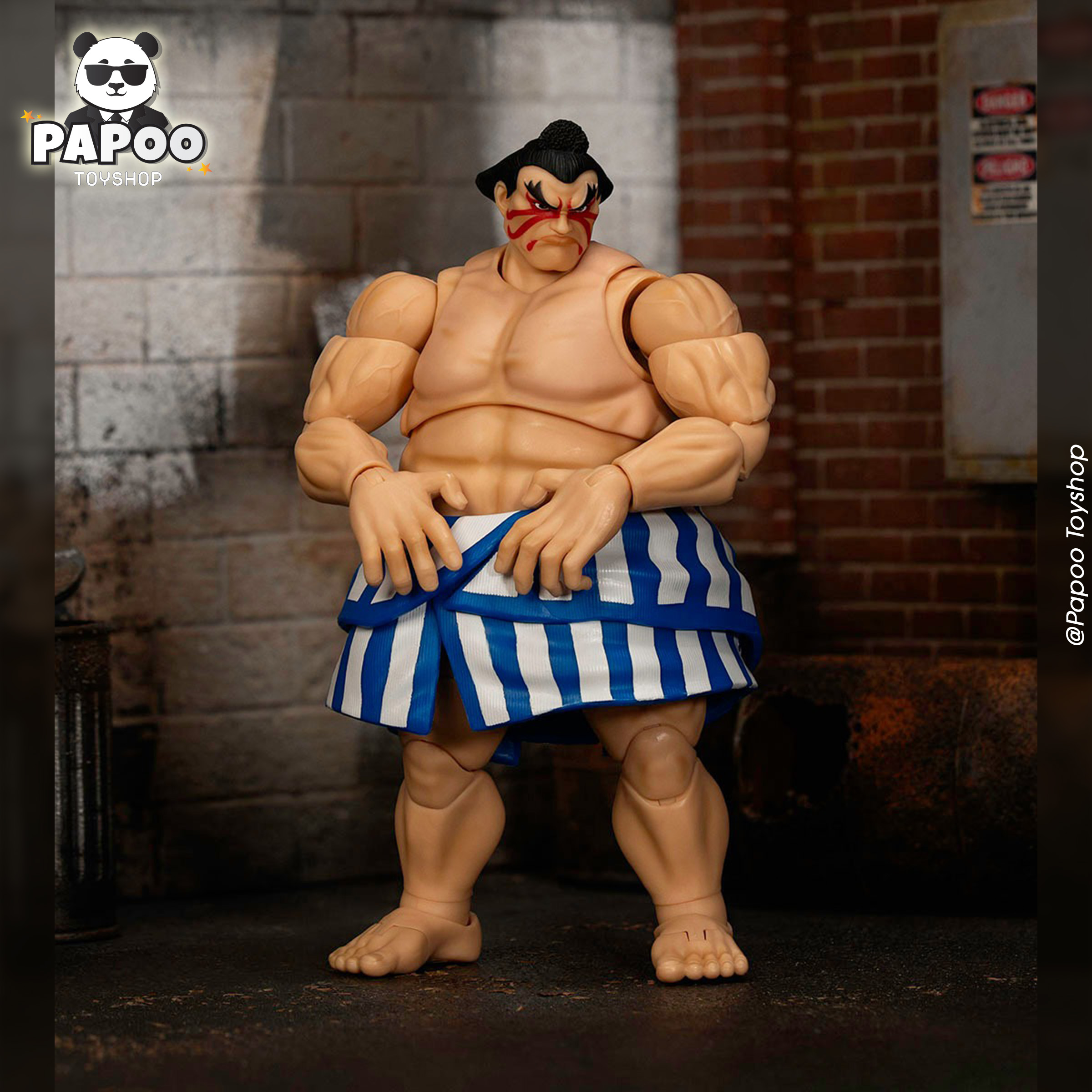 Jada toys 1/12 Ultra Street Fighter II: The Final Challengers E. Honda