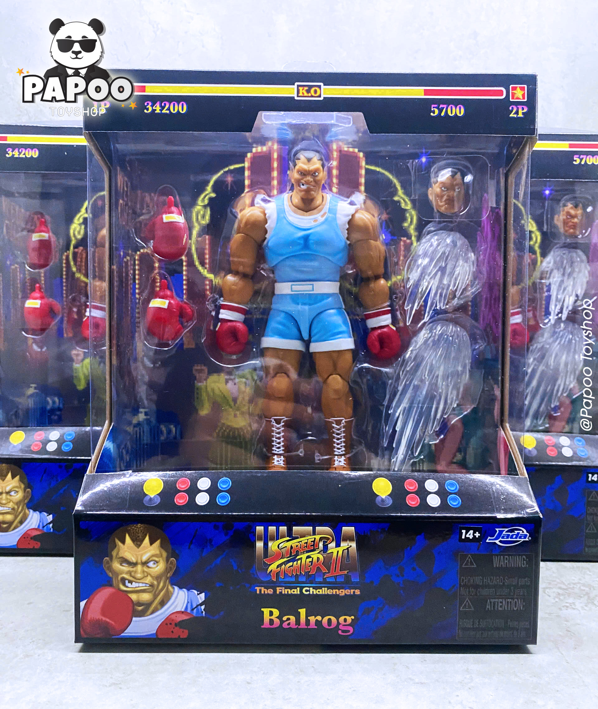 Jada toys 1/12 Ultra Street Fighter II: The Final Challengers Balrog