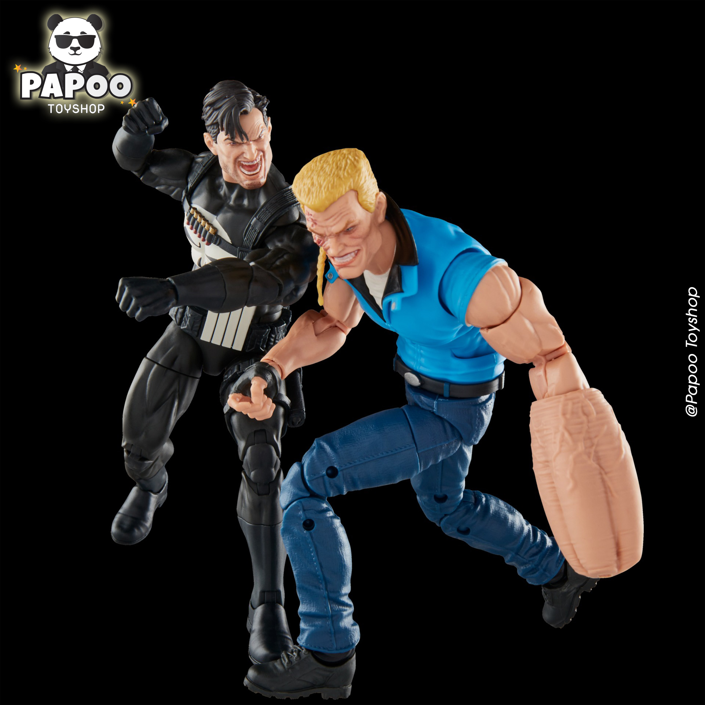 Marvel Legends Series Punisher and Bushwacker