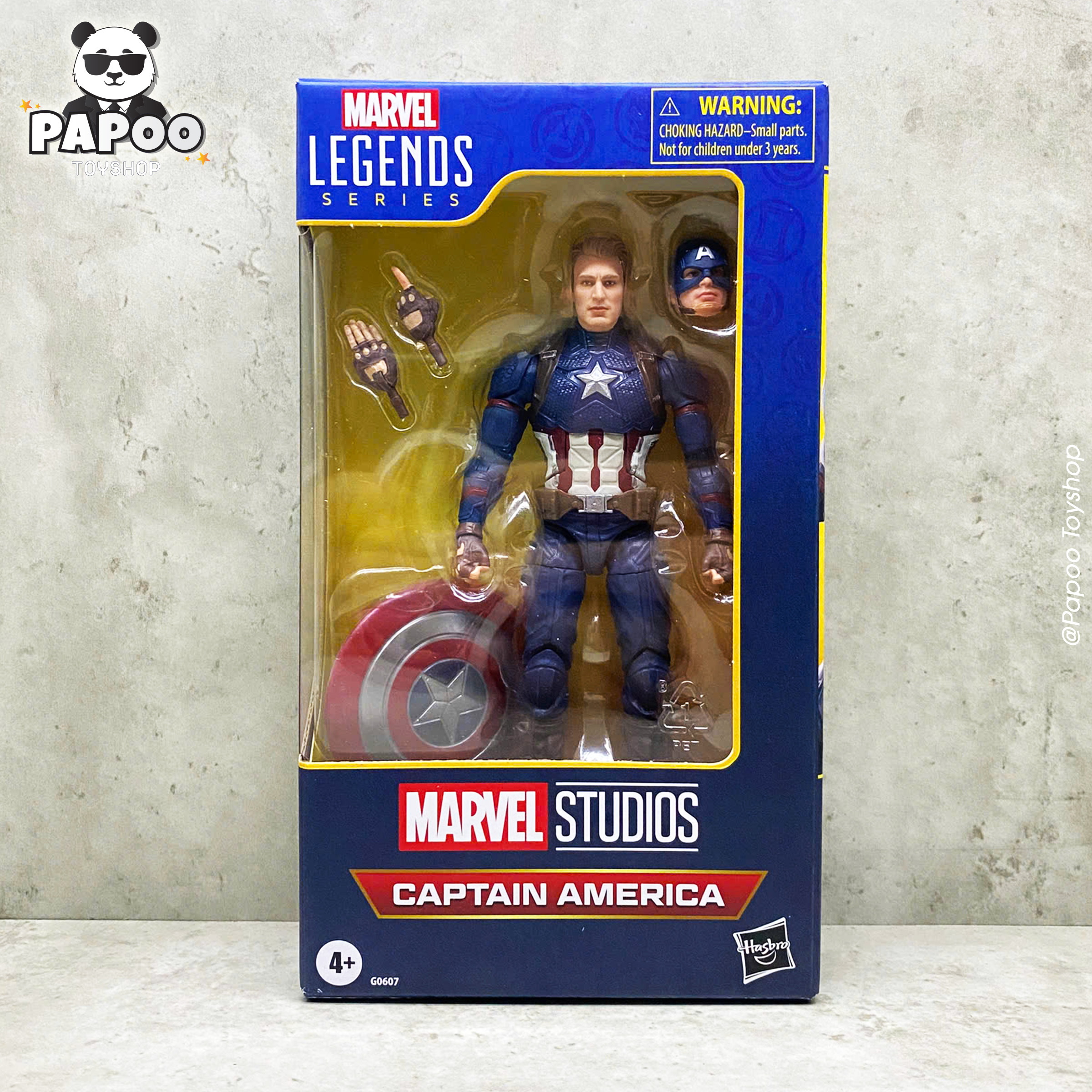 Marvel Legends Series Captain America (Avengers Endgame reissue)