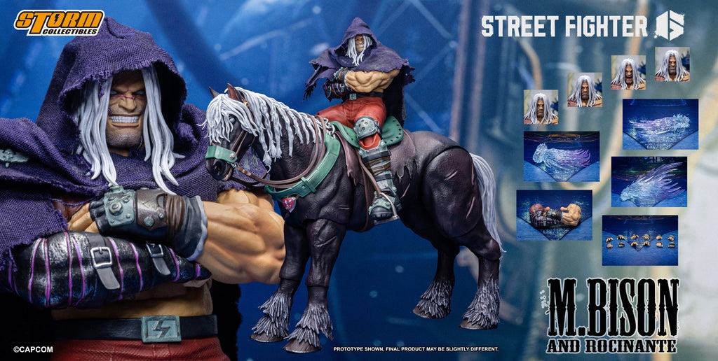 Storm Collectibles Street Fighter 6 M.Bison & Rocinante 1/12