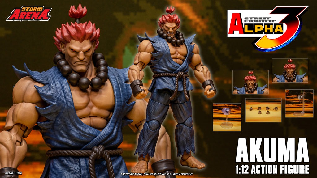 Storm Collectibles Street Fighter Alpha 3 Storm Arena Akuma 1/12