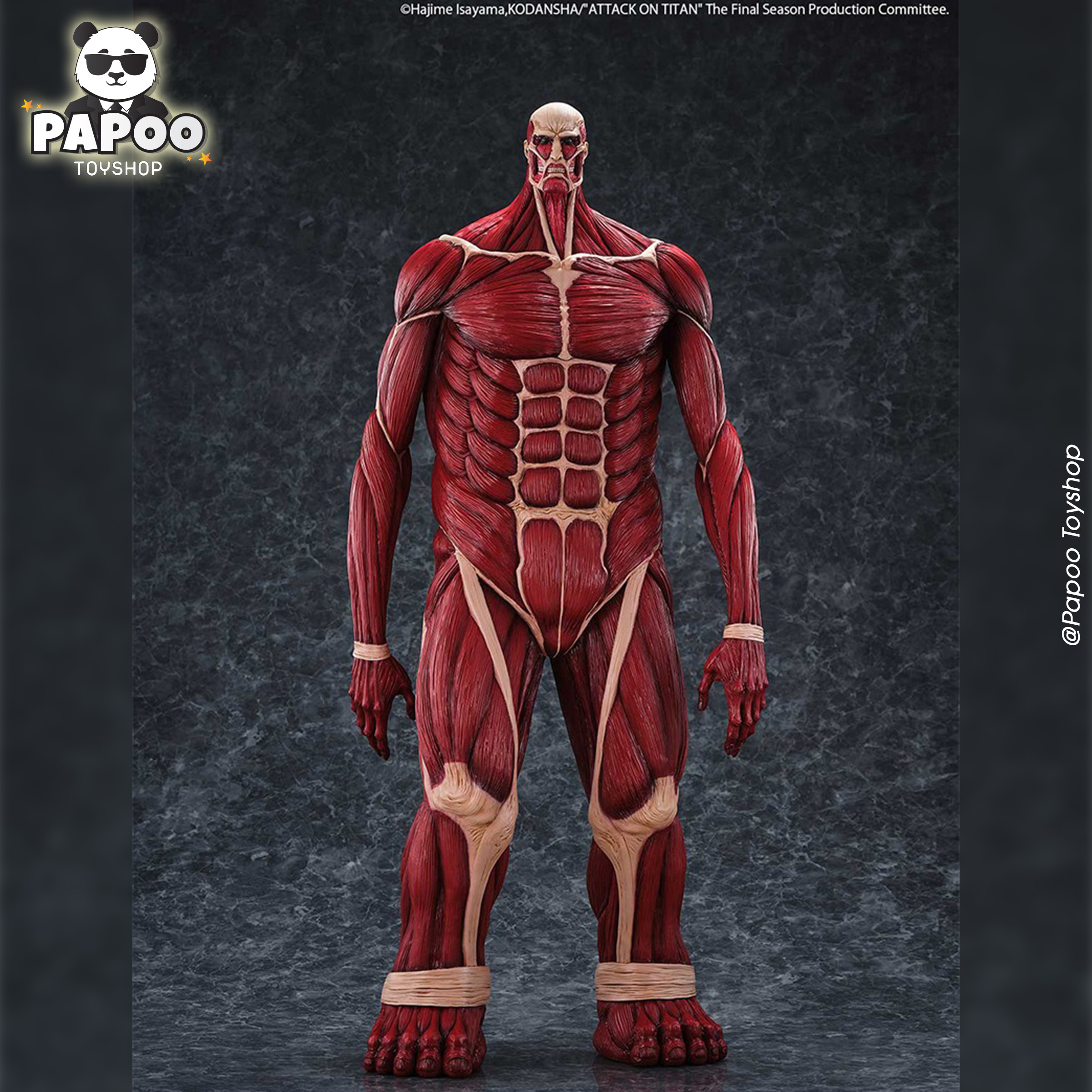 Kaiyodo Attack on Titan Mega Sofvi Colossal Titan