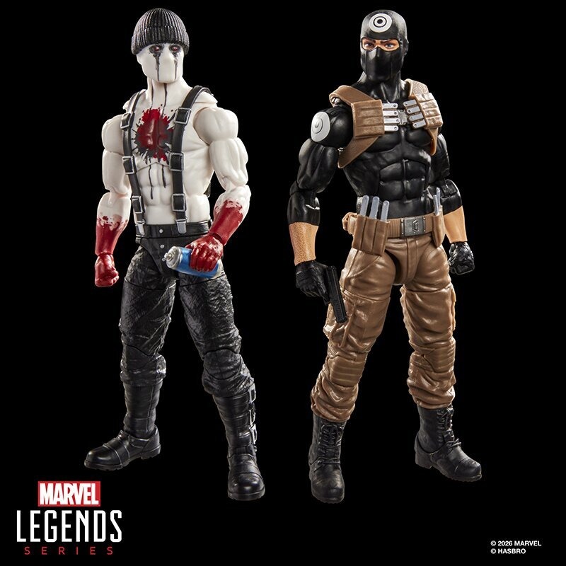 Marvel Legends Series Marvel's Bullseye and Marvel's Muse