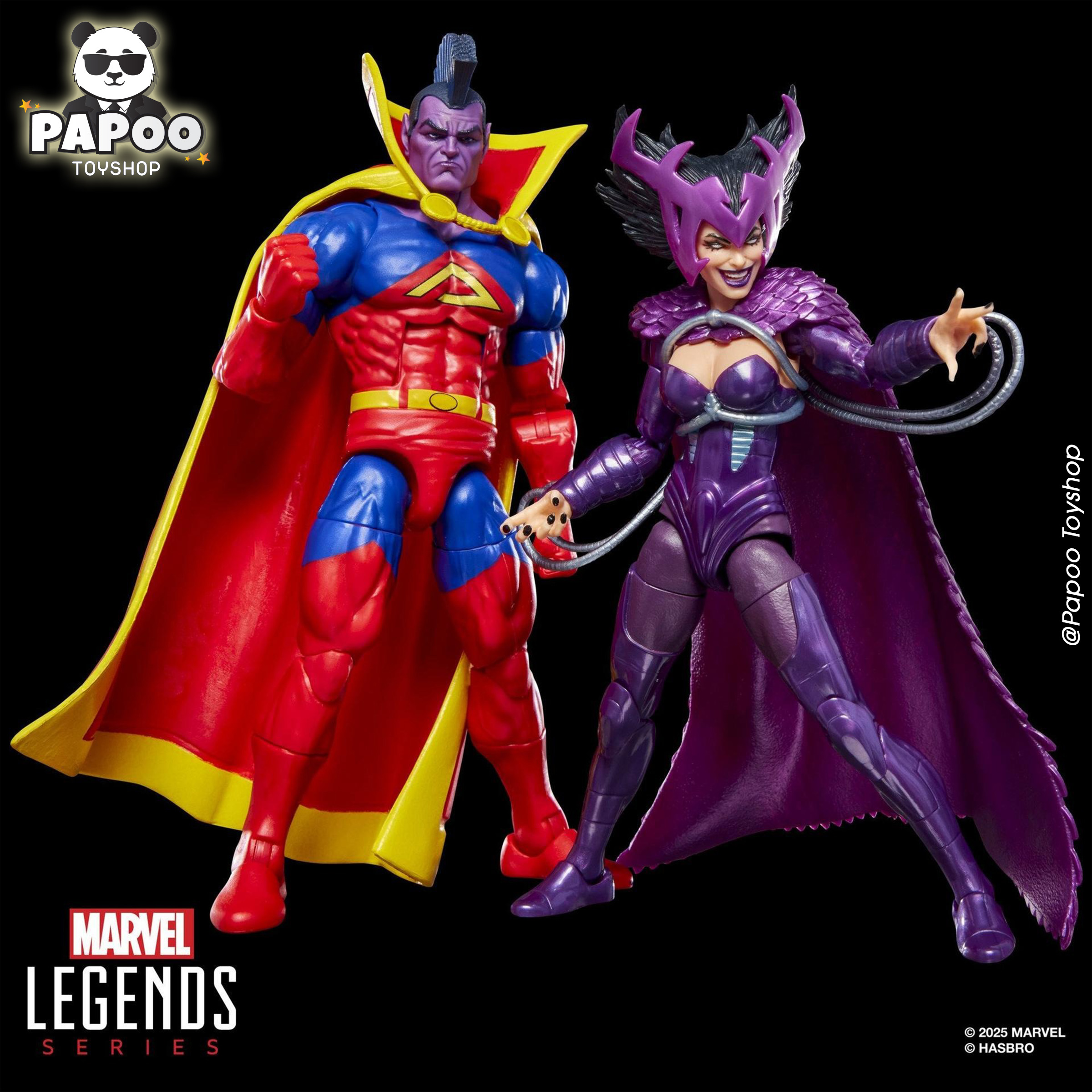 Hasbro Marvel Legends Series X-men Deathbird and Marvel Gladiator 2-Pack