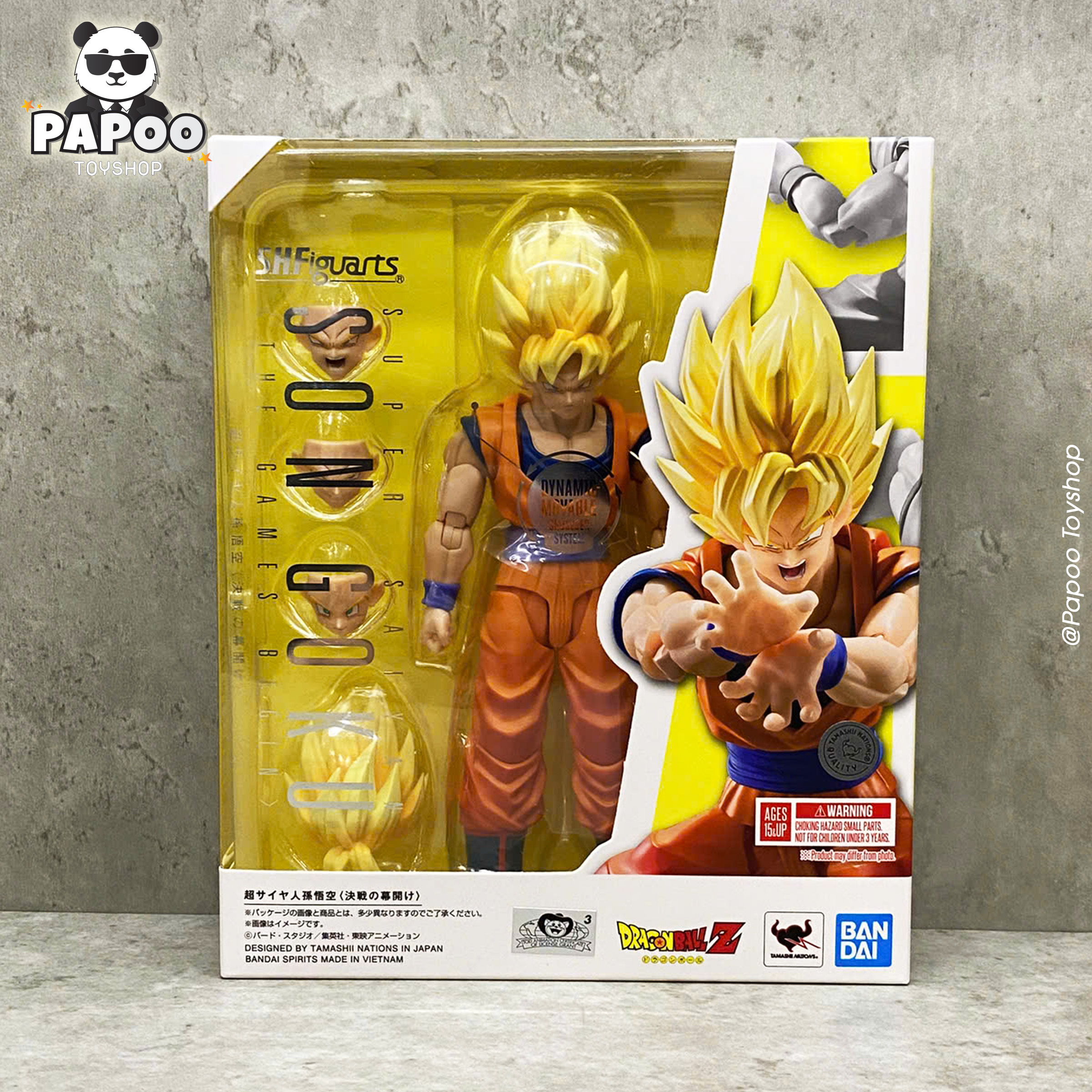 S.H.Figuarts SUPER SAIYAN SON GOKU <THE GAMES BEGIN>