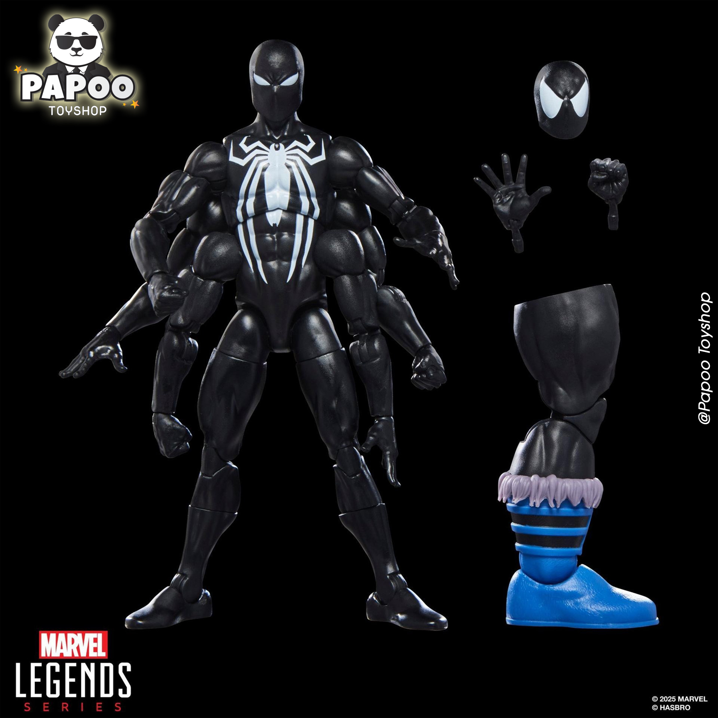 Hasbro Marvel Legends Series Dark Avengers Spider-Man