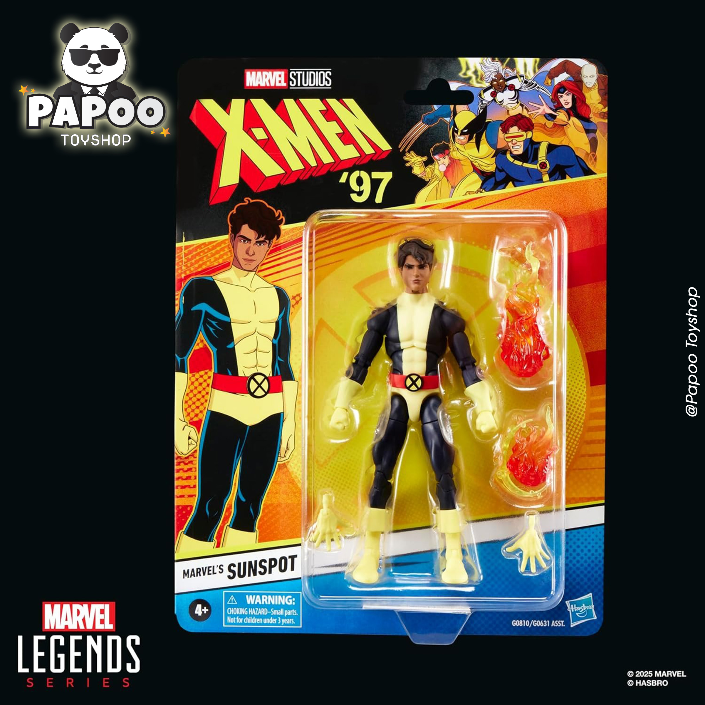 Marvel Legends Series X-Men 97 Wave 3 Marvel's Sunspot