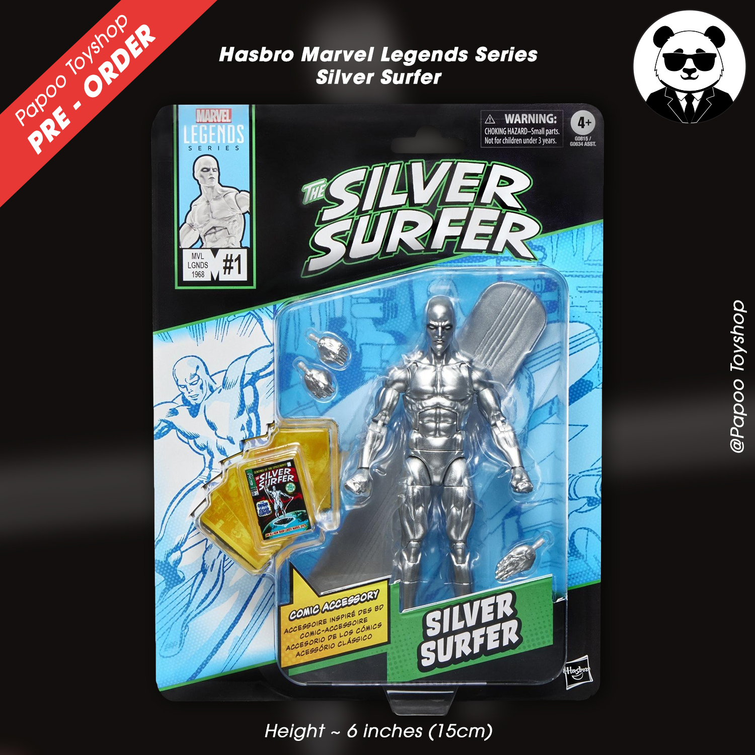 Hasbro Marvel Legends Series Silver Surfer
