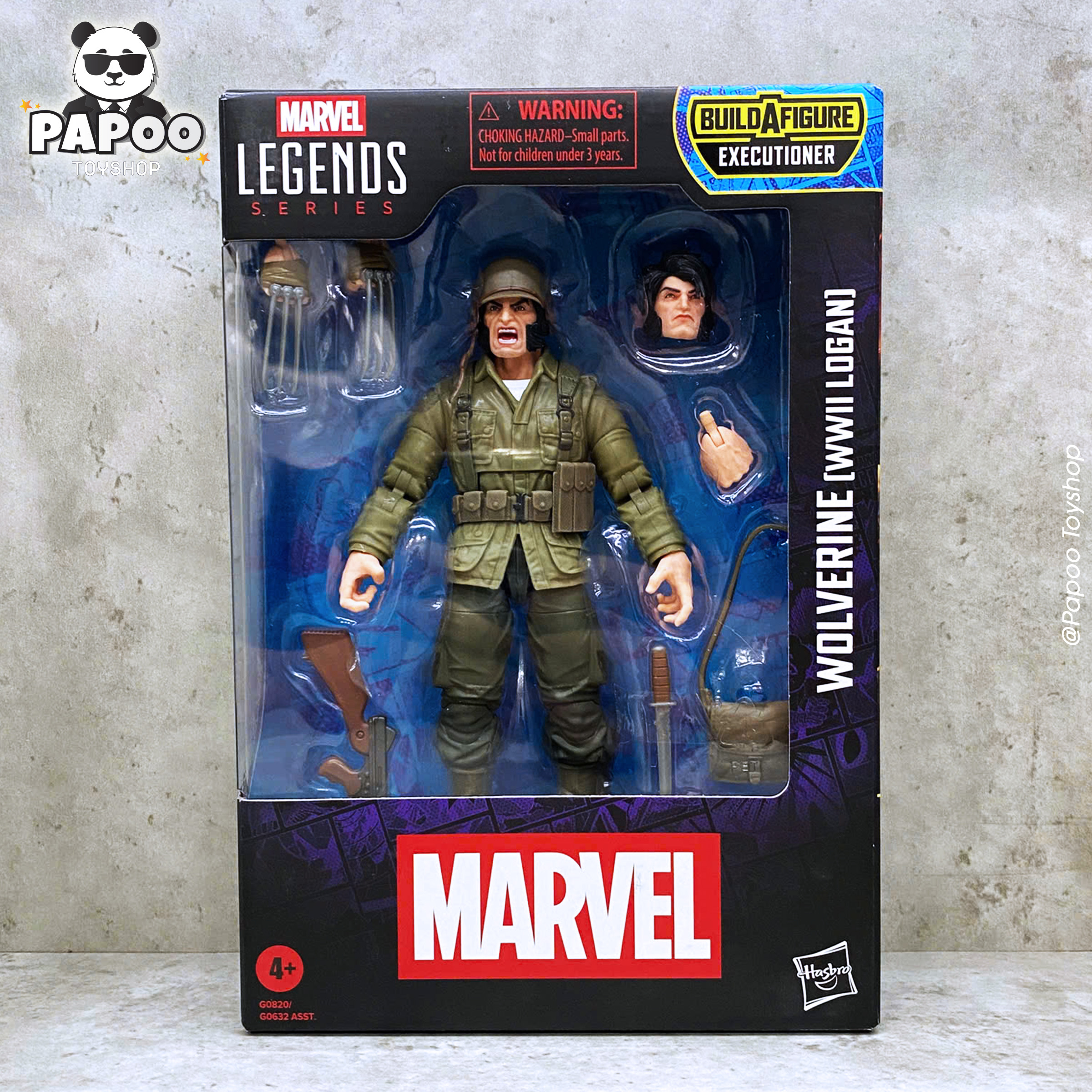 Hasbro Marvel Legends Series Wolverine (WWII Logan)
