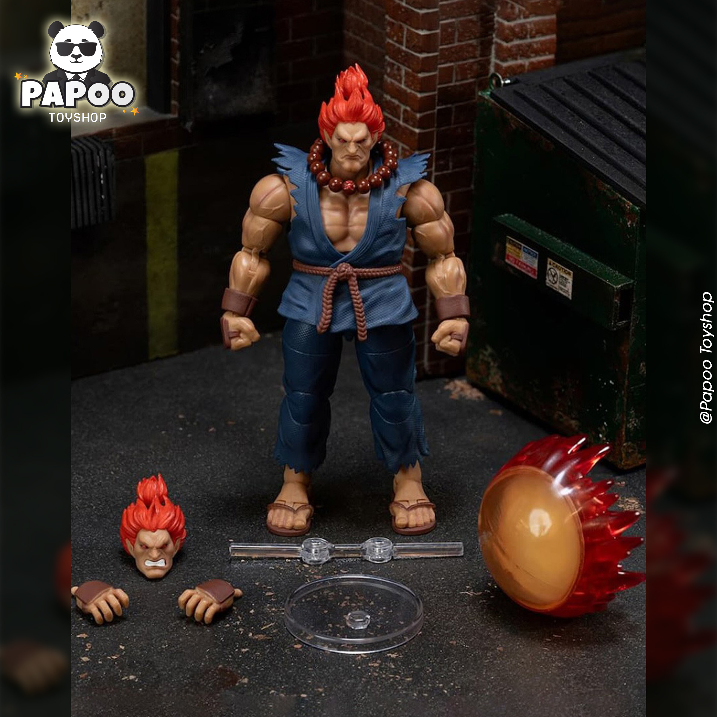 Jada toys 1/12 Ultra Street Fighter II: The Final Challengers Akuma
