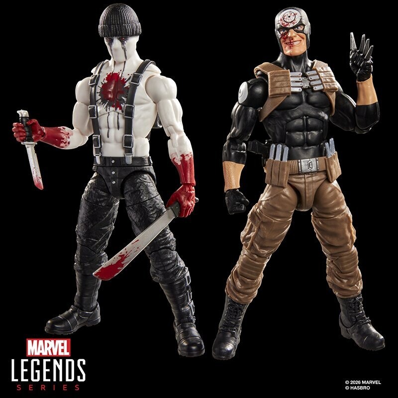 Marvel Legends Series Marvel's Bullseye and Marvel's Muse