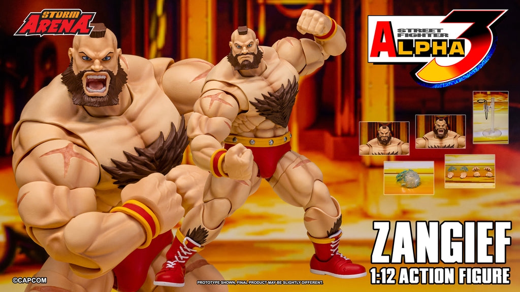 Storm Collectibles Street Fighter Alpha 3 Storm Arena 1/12 Zangief