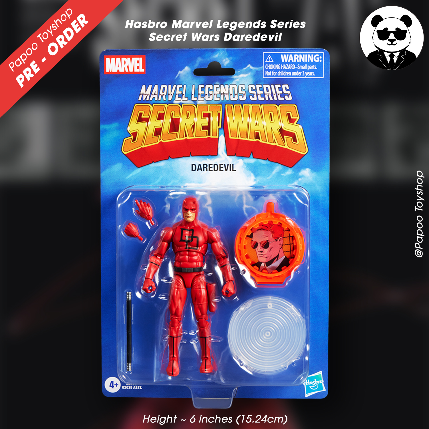 Marvel Legends Series Secret Wars Daredevil