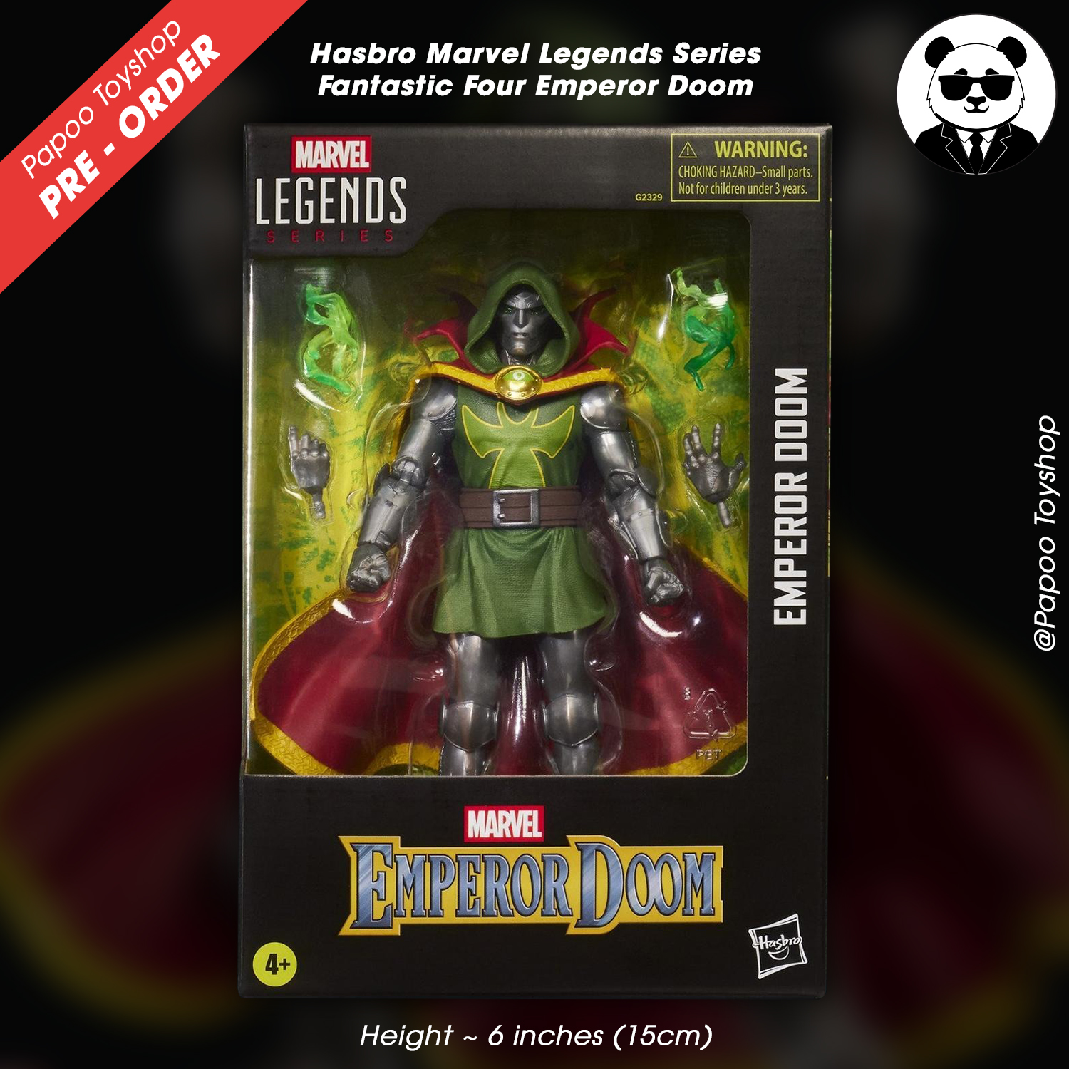 Hasbro Marvel Legends Series Fantastic Four Emperor Doom