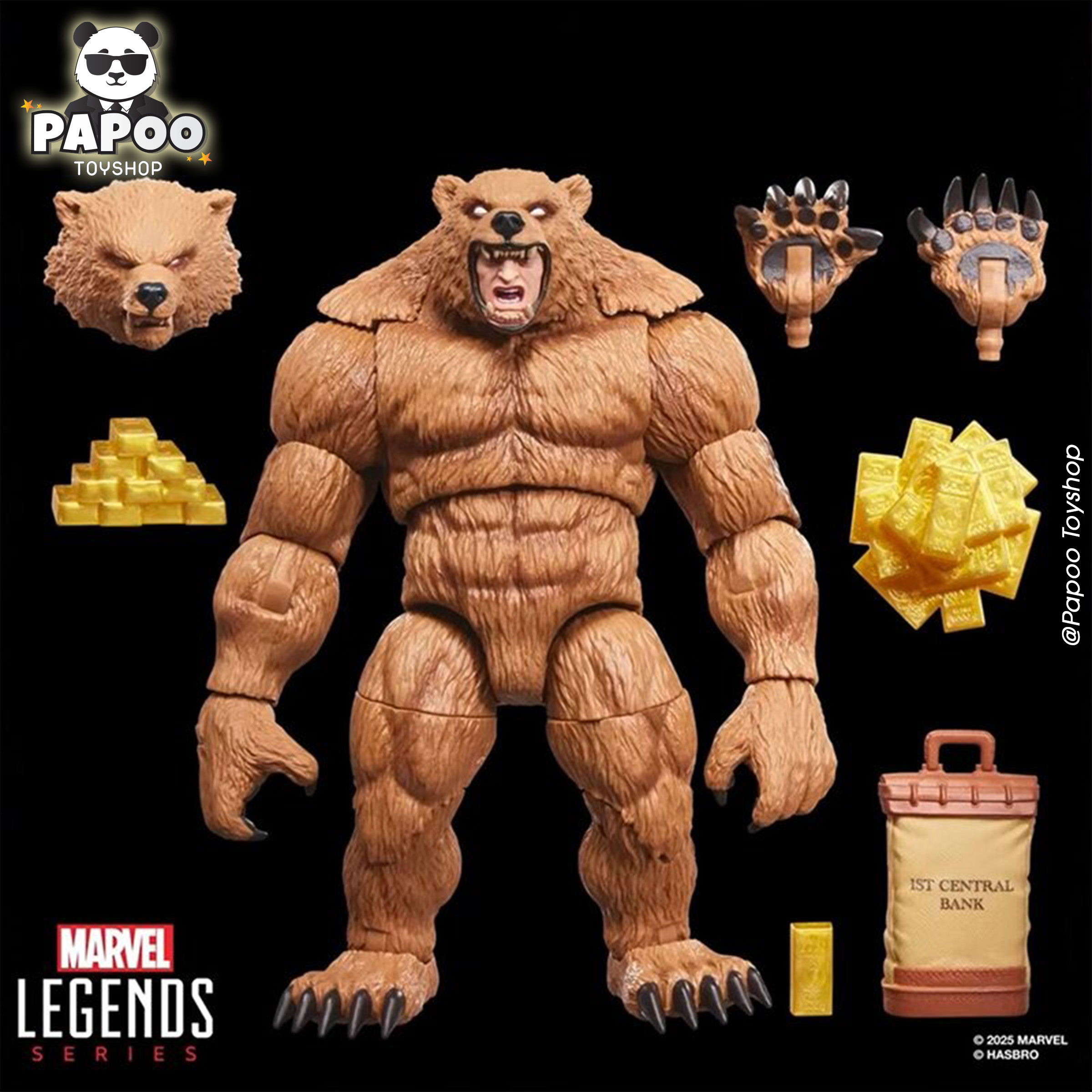 Marvel Legends Series Deluxe Marvel's Grizzly