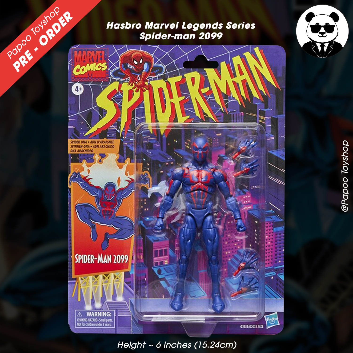 Hasbro Marvel Legends Series Spider-man 2099