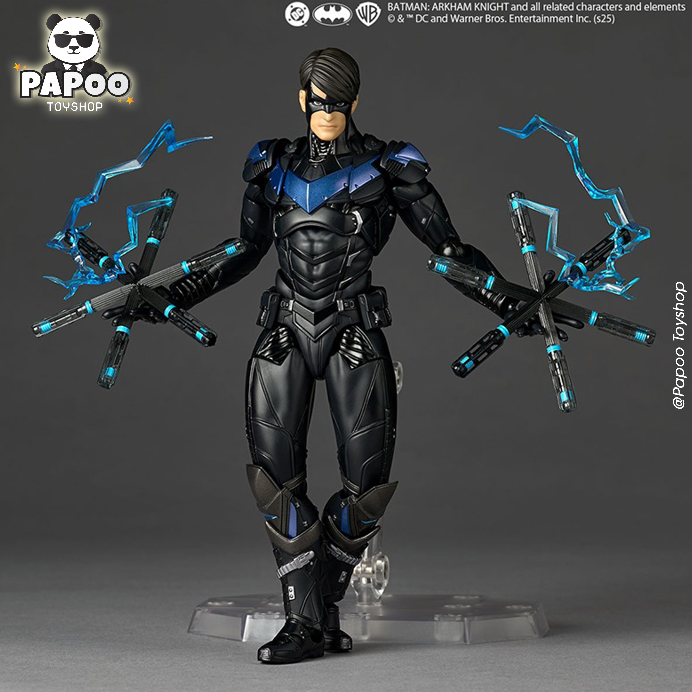 Kaiyodo Revoltech Amazing Yamaguchi Batman: Arkham Knight - Nightwing