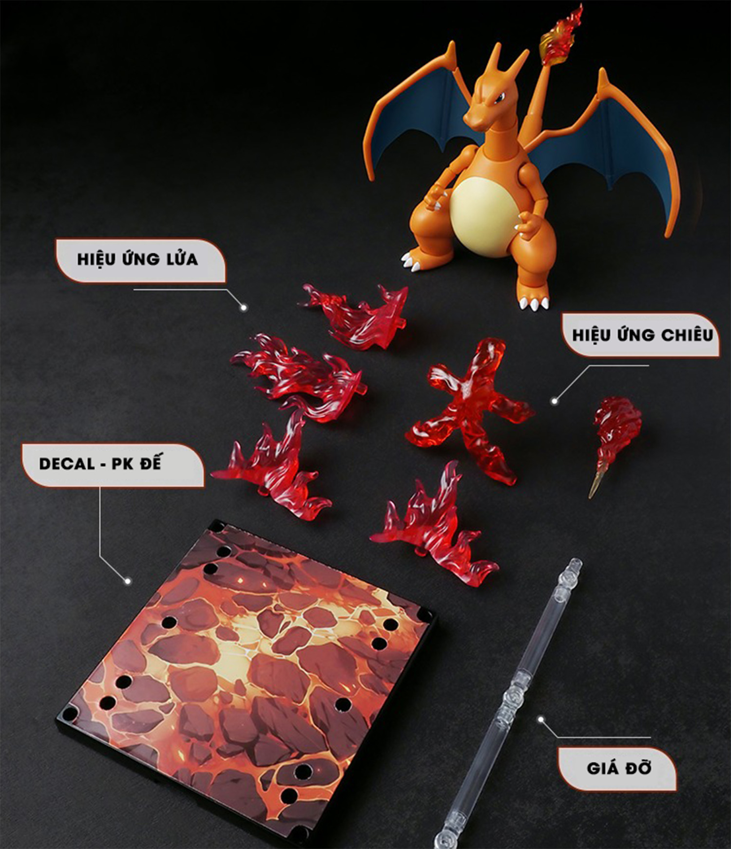 Blokees Pokemon Classic Edition - CV-L Prologue of Adventure - Charizard