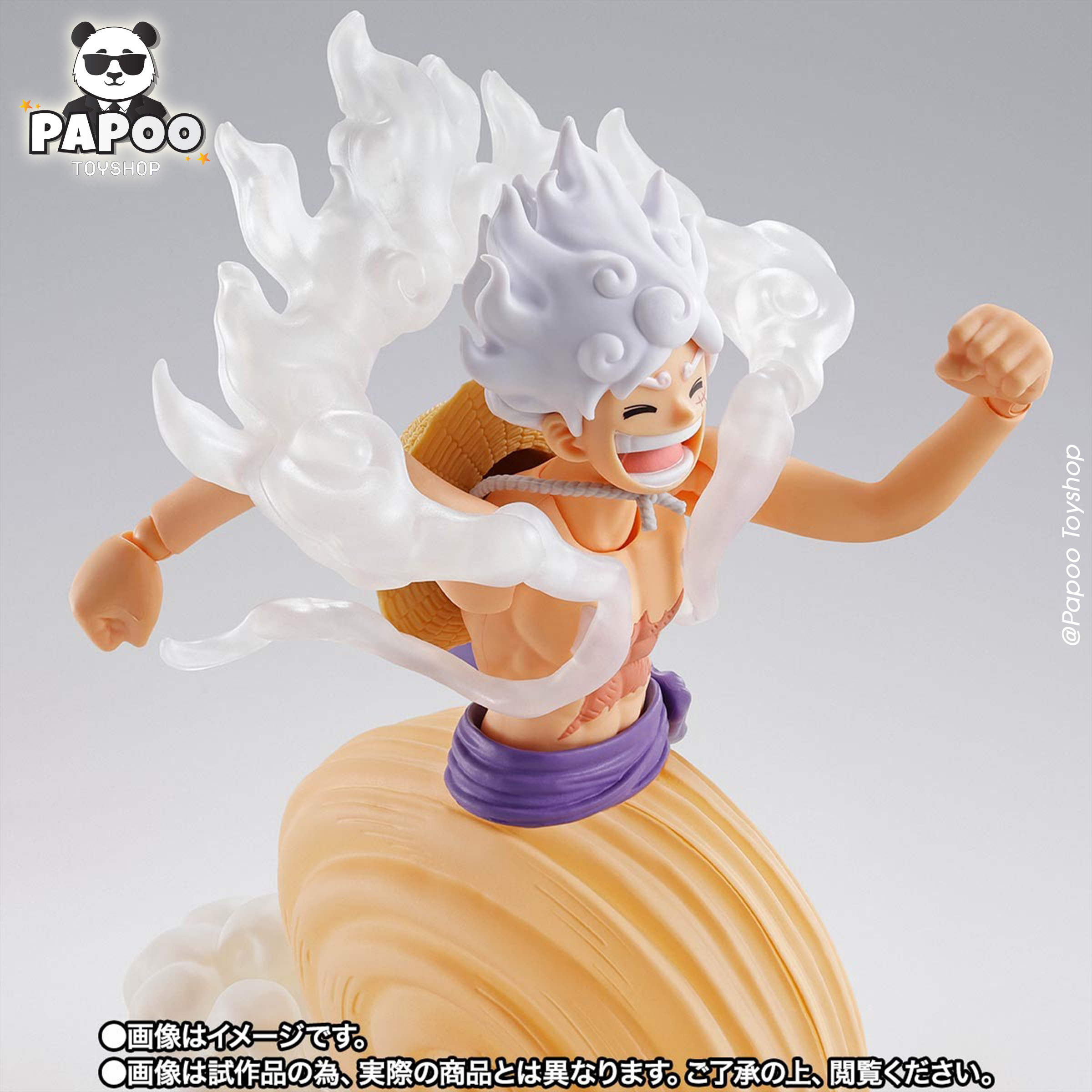 S.H.Figuarts MONKEY.D.LUFFY-gear 5 future island egghead