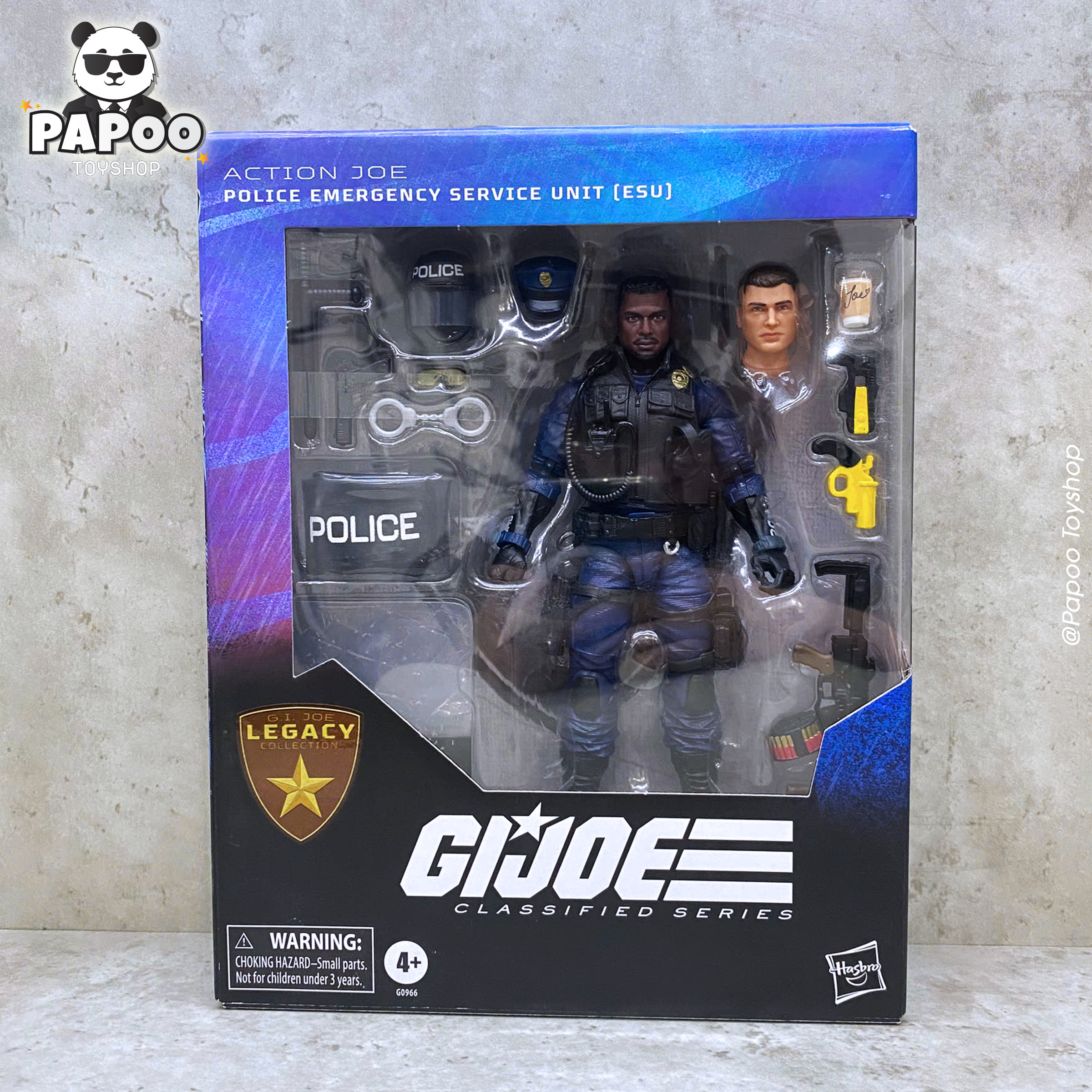 G.I. Joe Classified Series Legacy Collection - Action Joe - Police Emergency Service Unit (ESU)