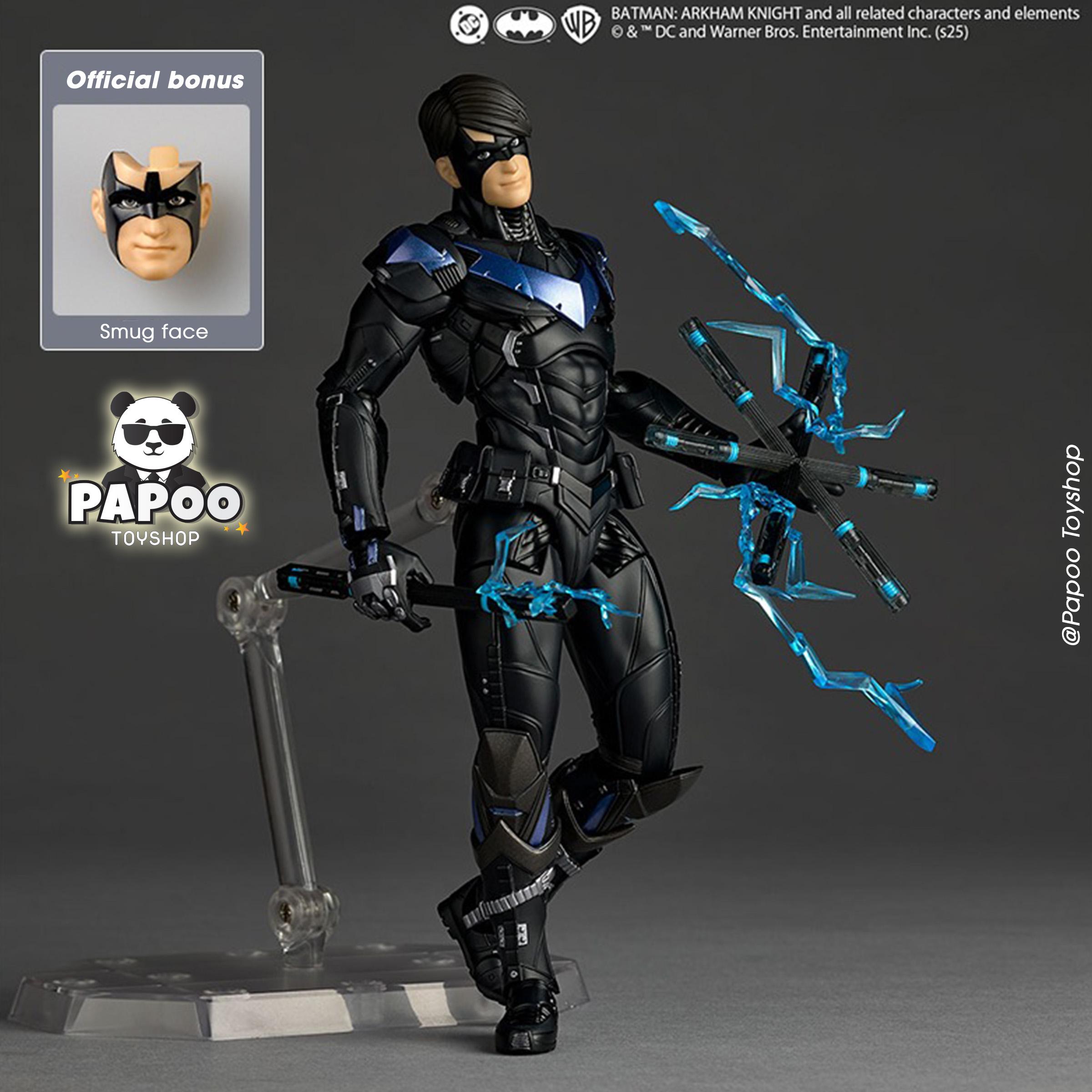 Kaiyodo Revoltech Amazing Yamaguchi Batman: Arkham Knight - Nightwing