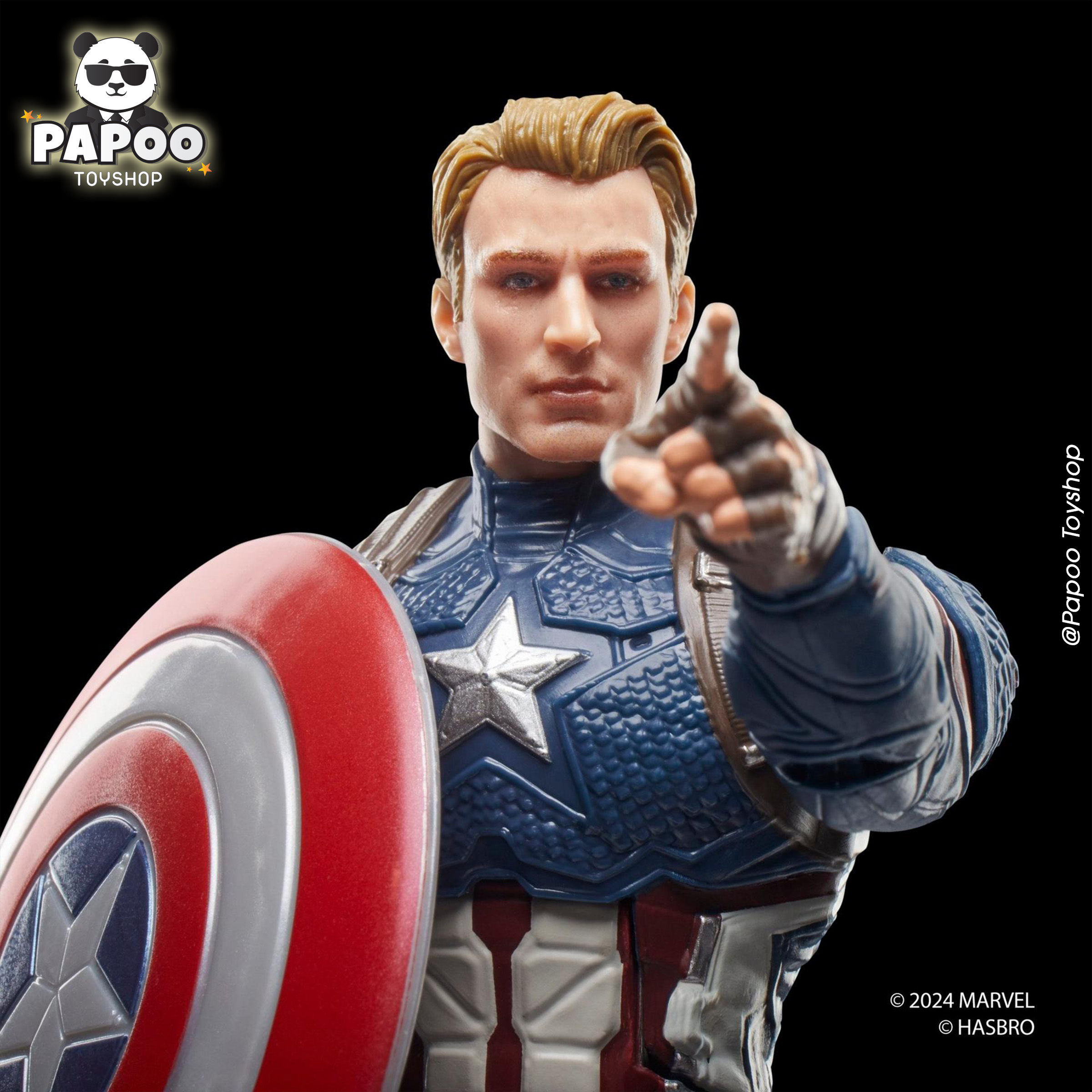Marvel Legends Series Captain America (Avengers Endgame reissue)