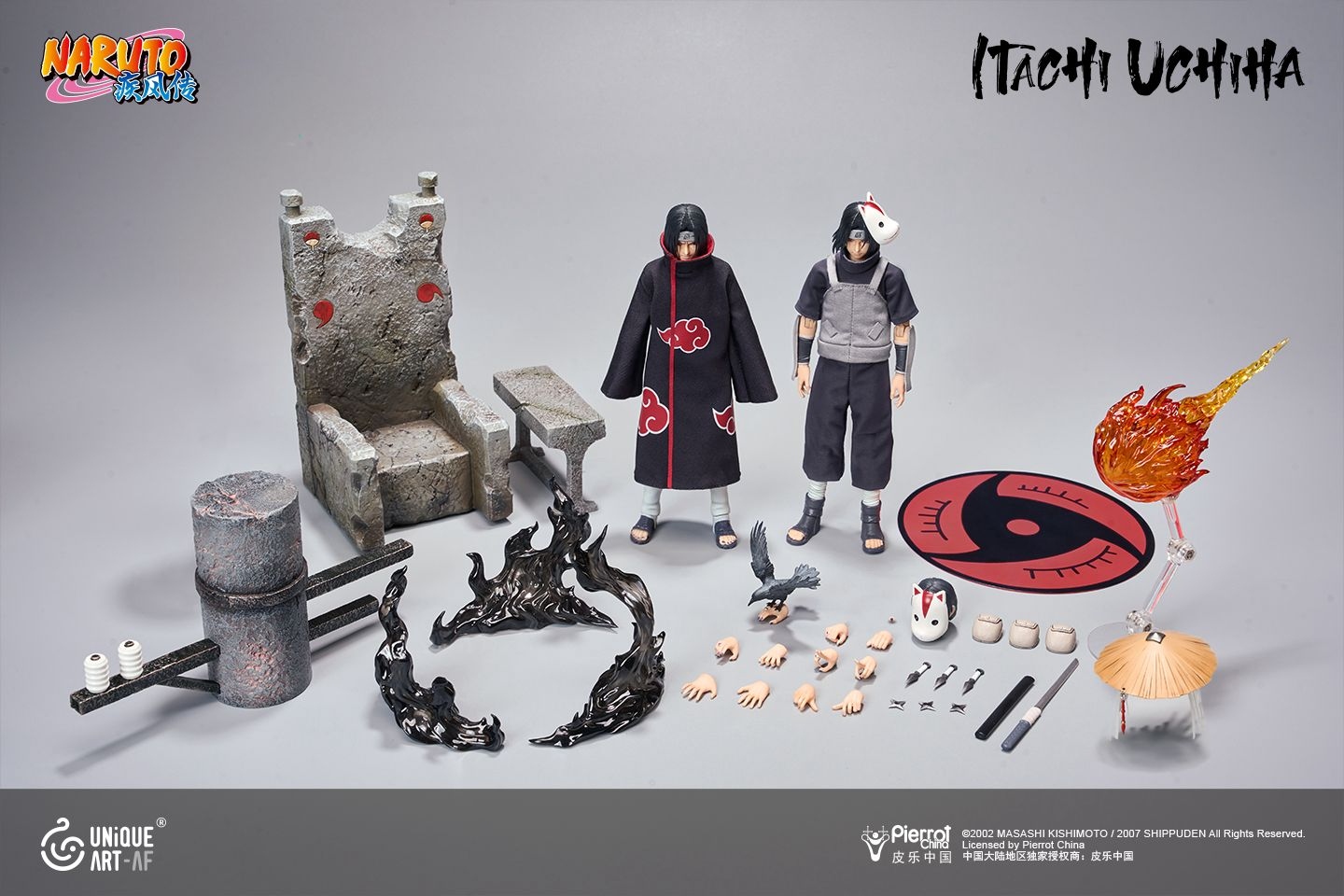 Unique Art Uchiha Itachi 1/12 Scale figure