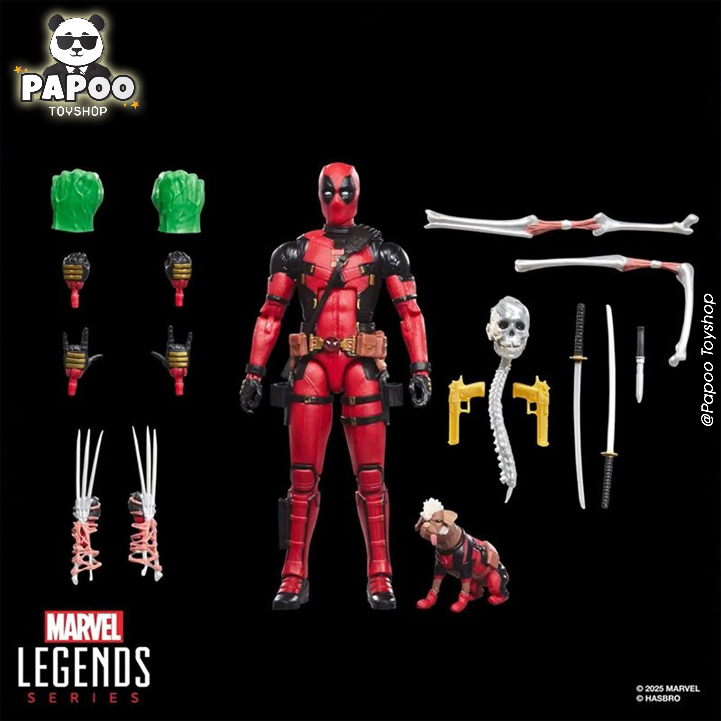 Hasbro Marvel Legends Series Deadpool & Wolverine Deluxe Deadpool