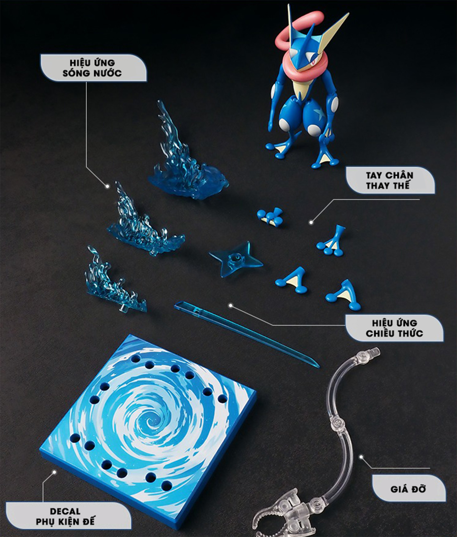 Blokees Pokemon Classic Edition - CV-L Prologue of Adventure - Greninja