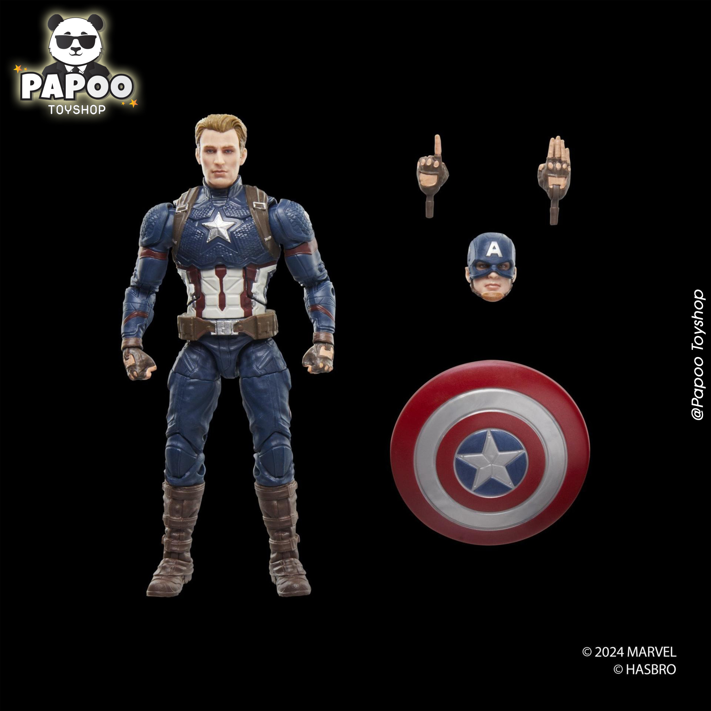 Marvel Legends Series Captain America (Avengers Endgame reissue)