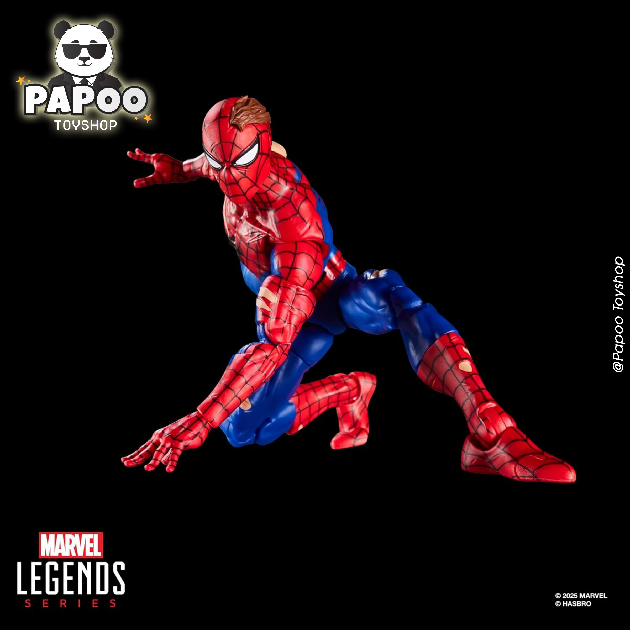 Marvel Legends Series Magic - The Gathering Battle-Damaged Spider-Man