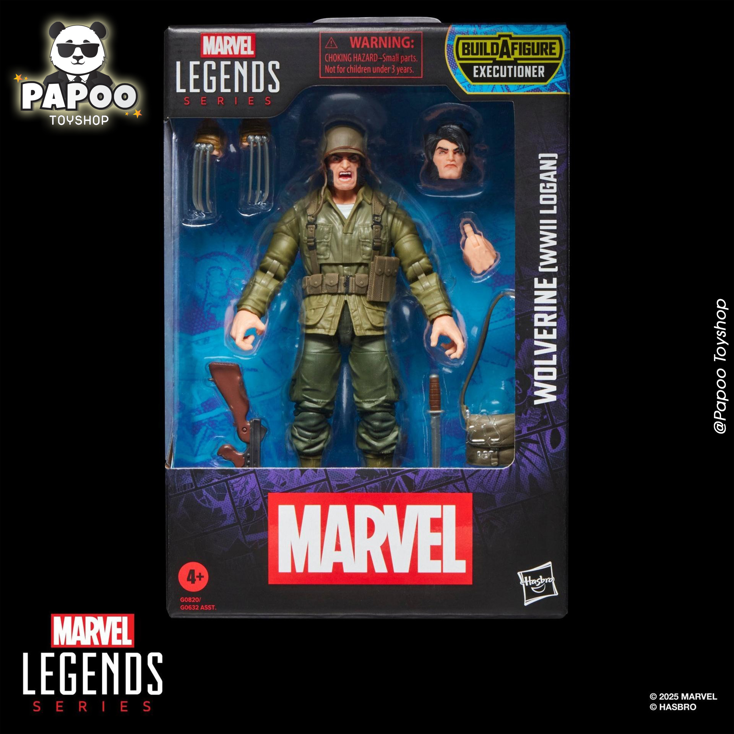Hasbro Marvel Legends Series Executioner Build-a-Figure Wave of 7