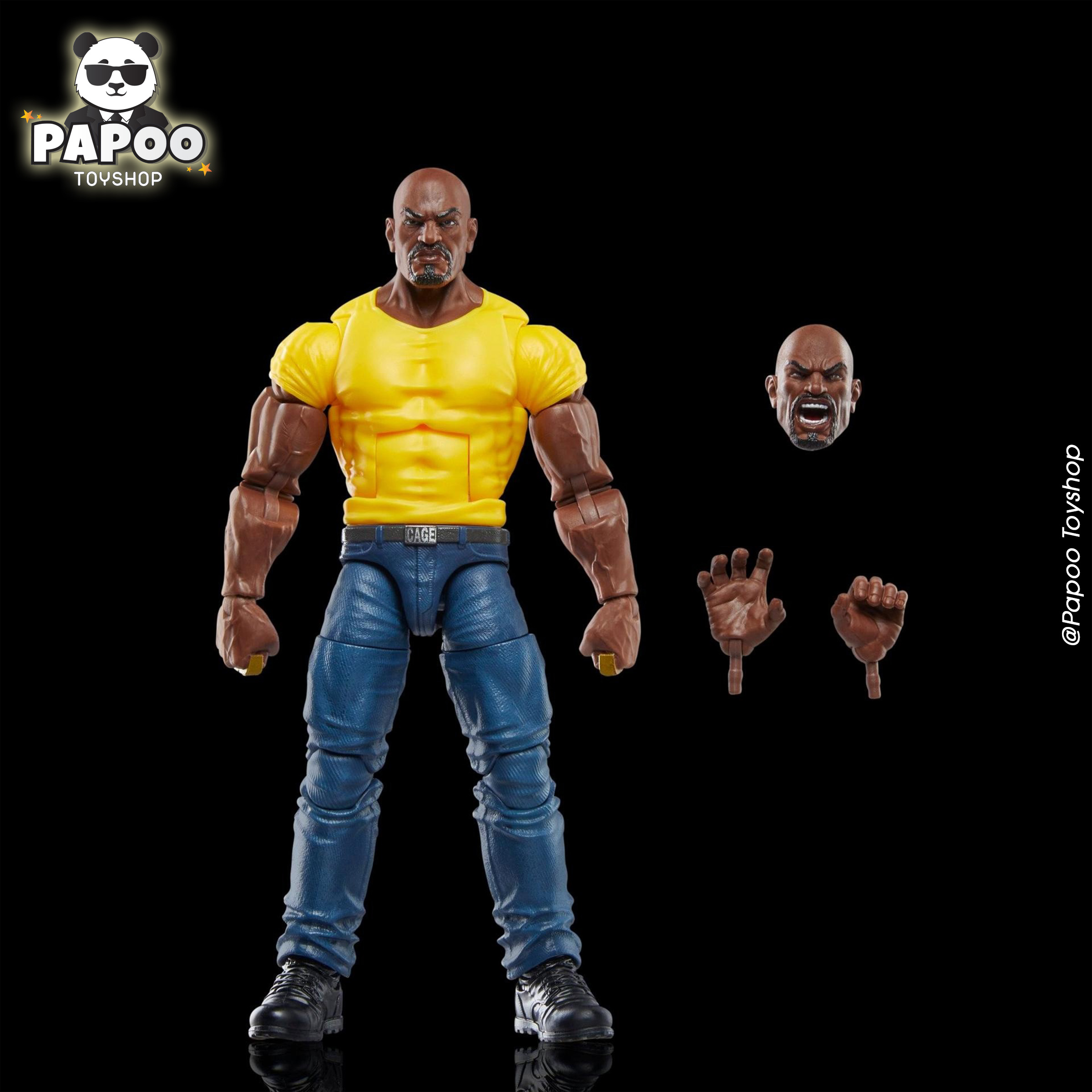 Marvel Legends Series Iron Fist and Luke Cage