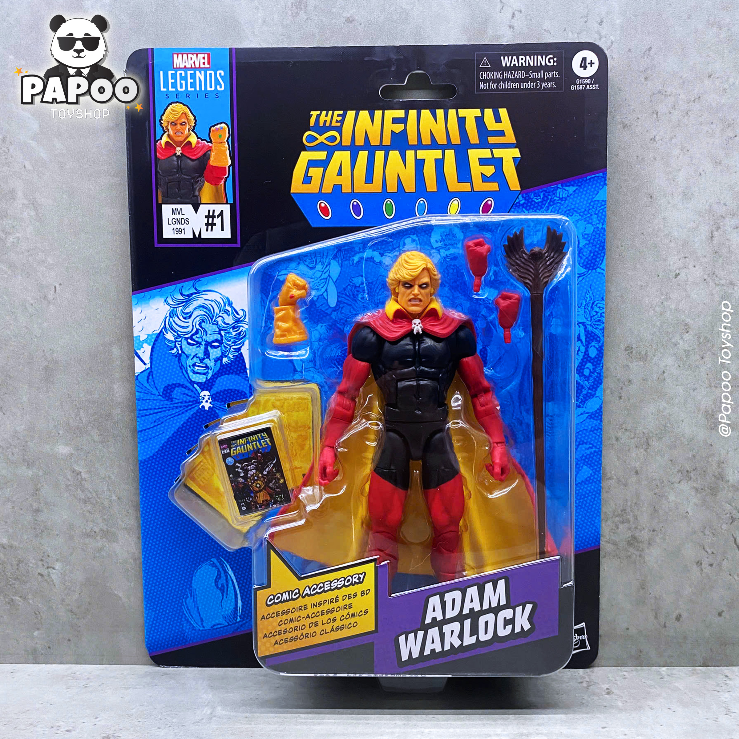 Marvel Legends Mini Comic Book Series Adam Warlock