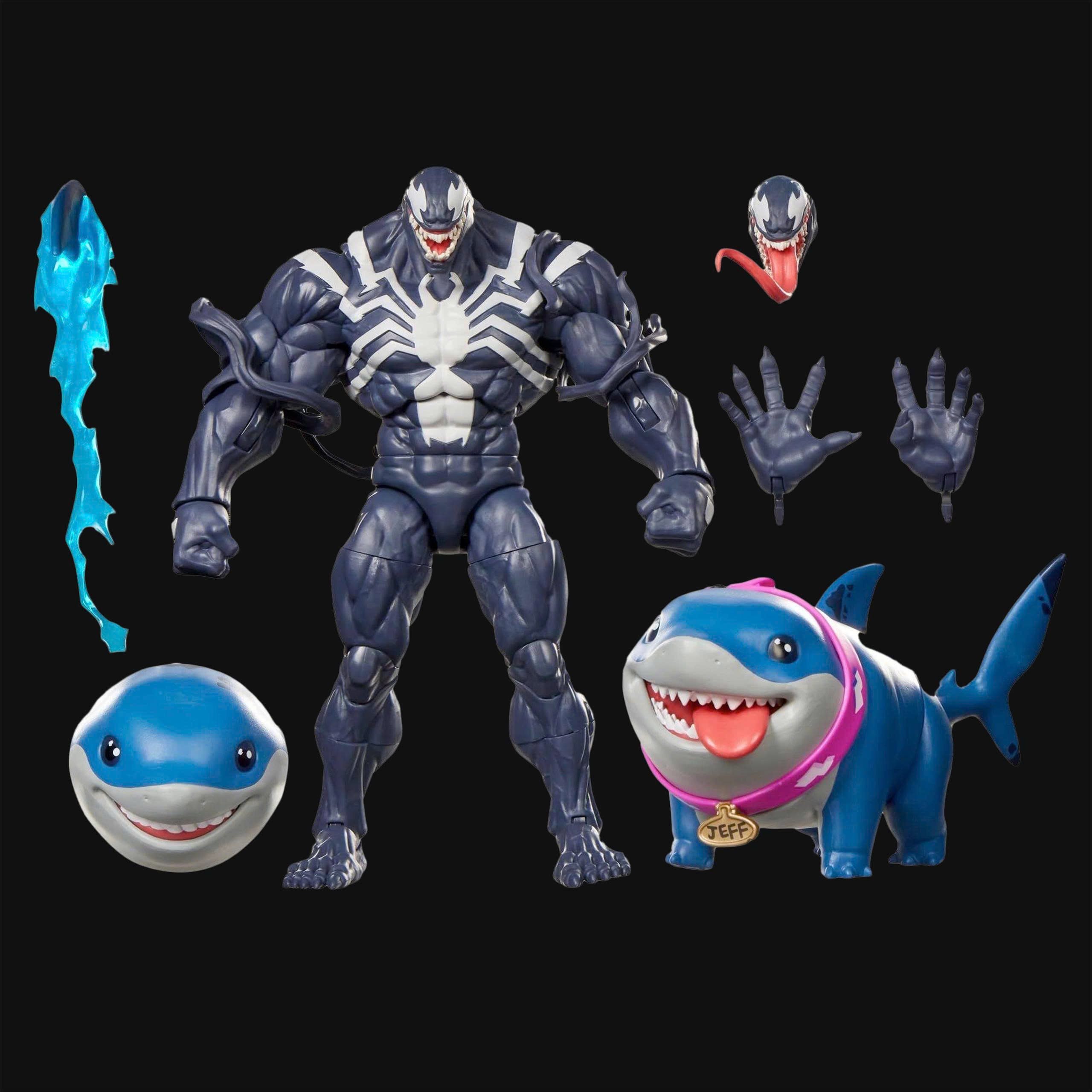 Marvel Legends Series Marvel Rivals Venom & Jeff the Shark