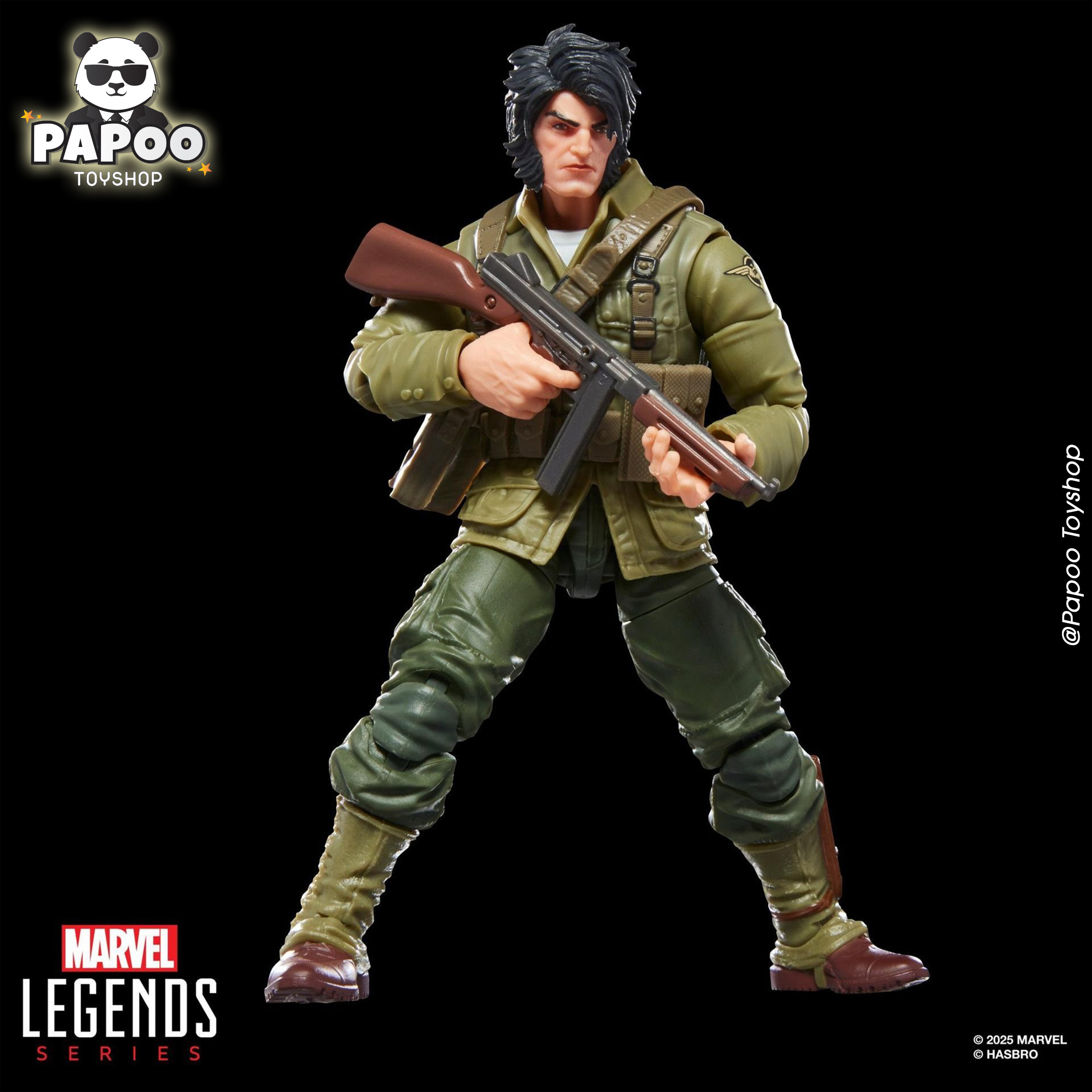 Hasbro Marvel Legends Series Wolverine (WWII Logan)