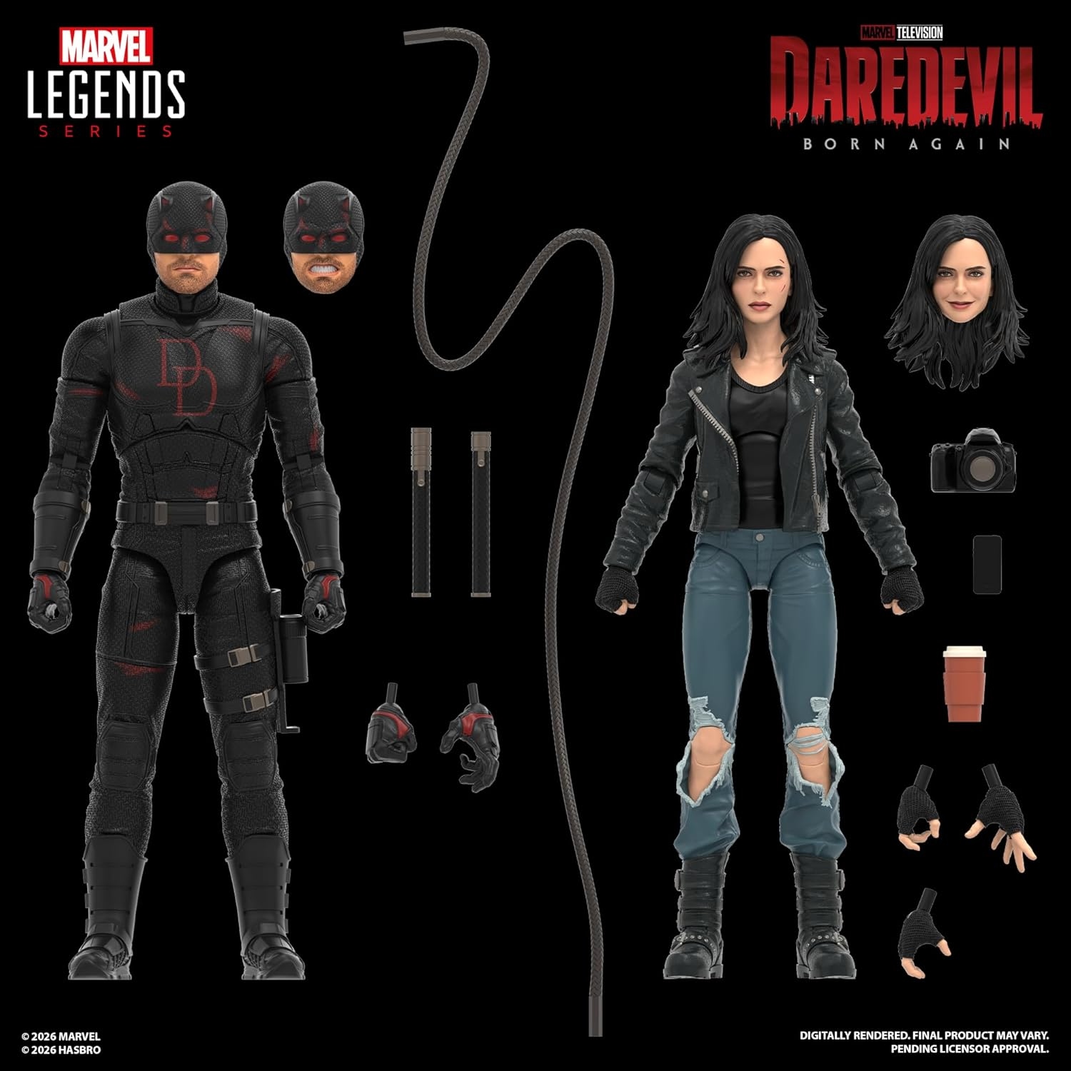Marvel Legends Series Daredevil & Jessica Jones  2-Pack