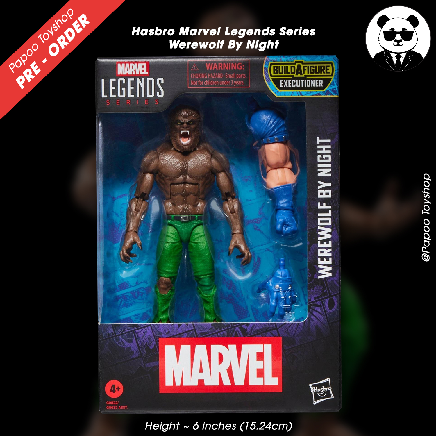 Hasbro Marvel Legends Series Werewolf By Night