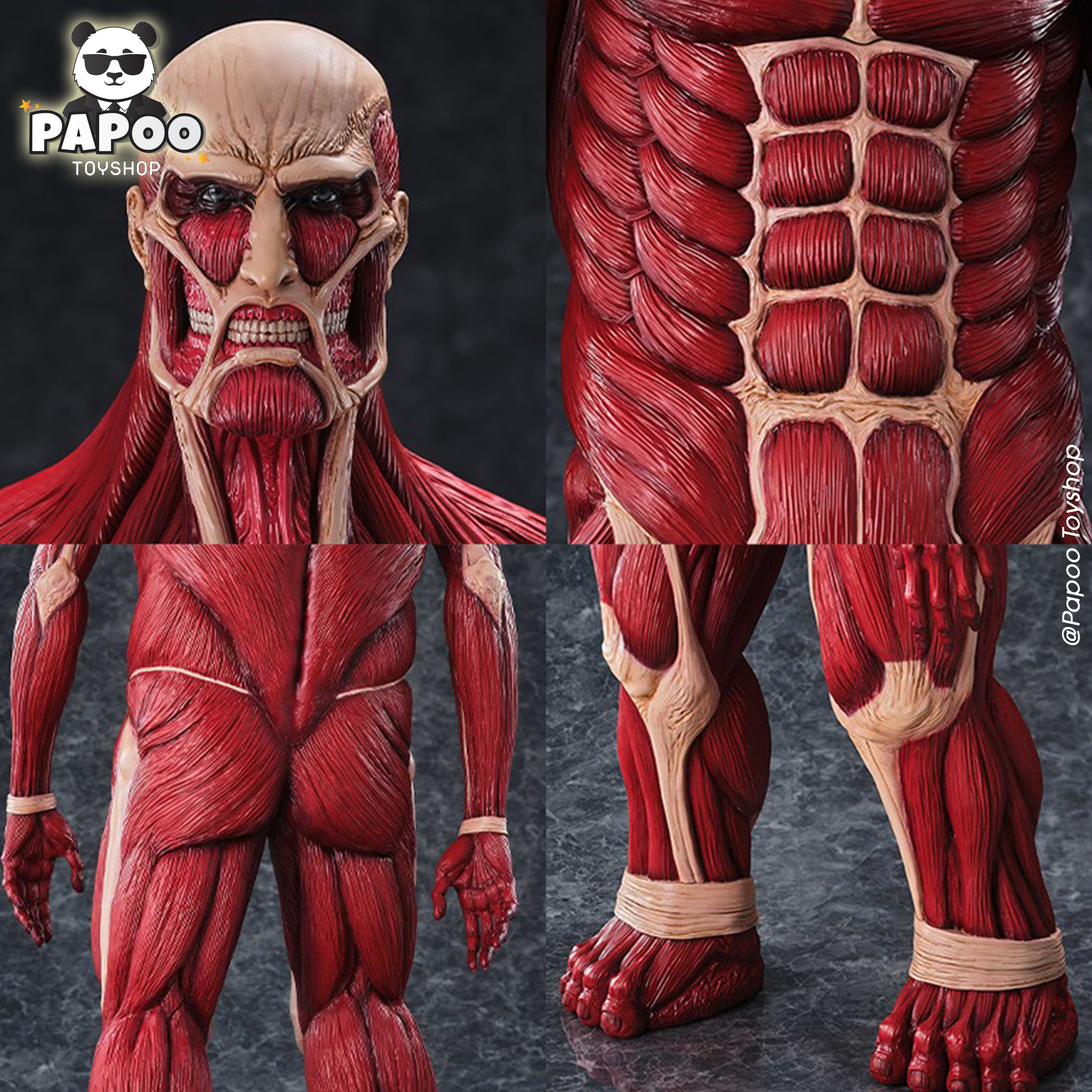 Kaiyodo Attack on Titan Mega Sofvi Colossal Titan