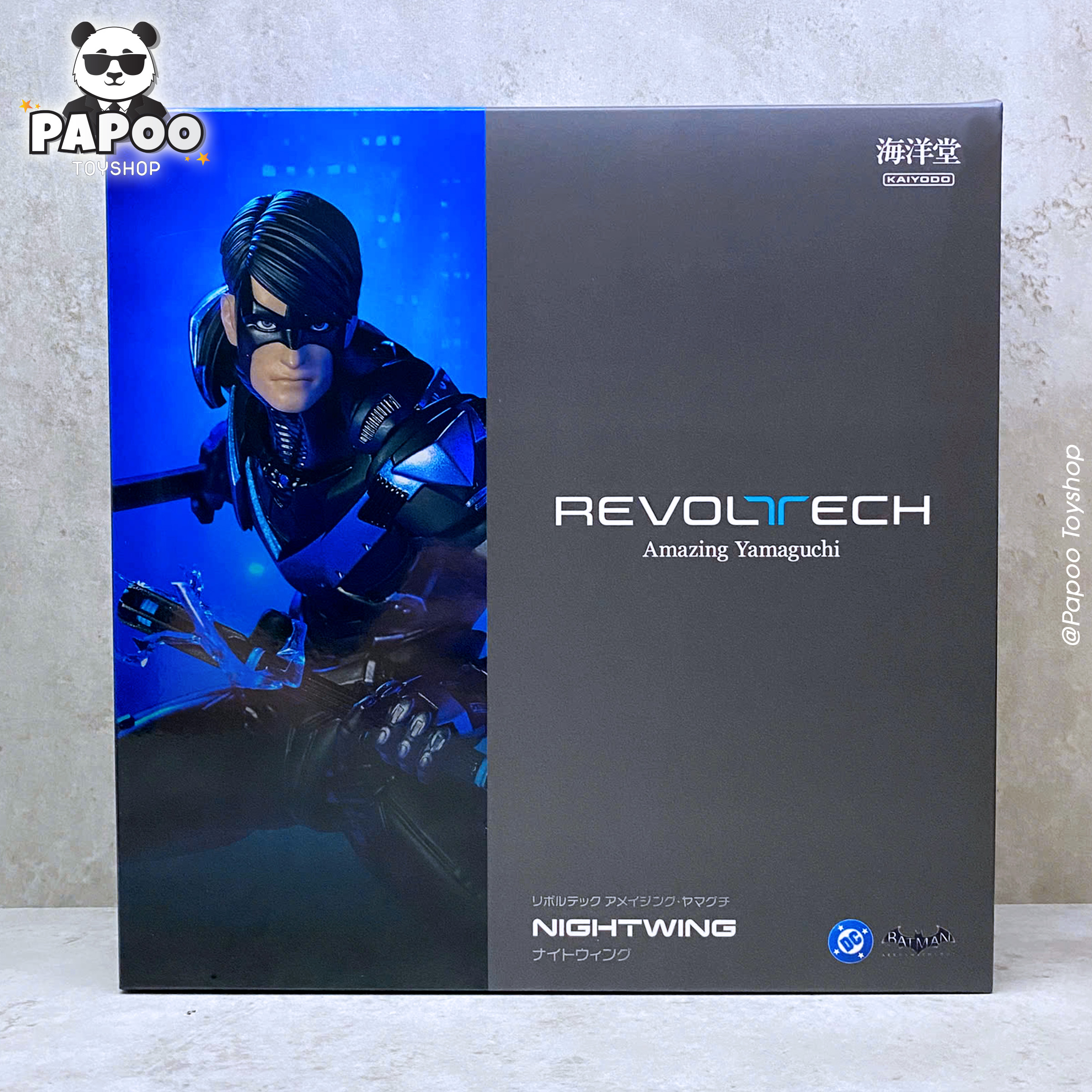 Kaiyodo Revoltech Amazing Yamaguchi Batman: Arkham Knight - Nightwing