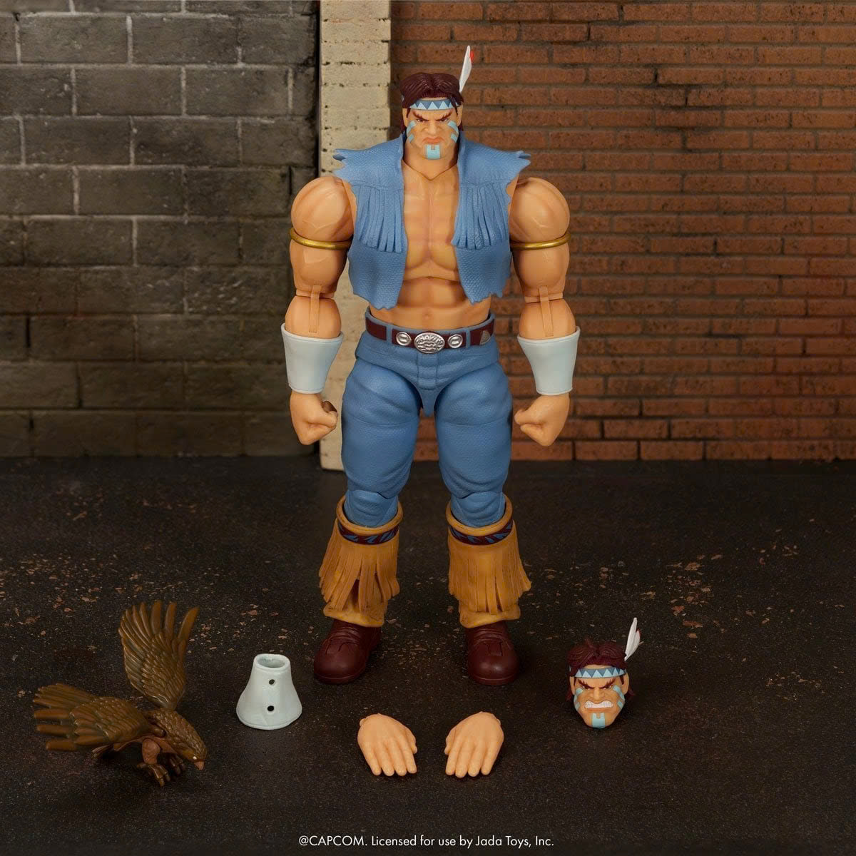 Jada toys 1/12 Ultra Street Fighter II: The Final Challengers T. Hawk
