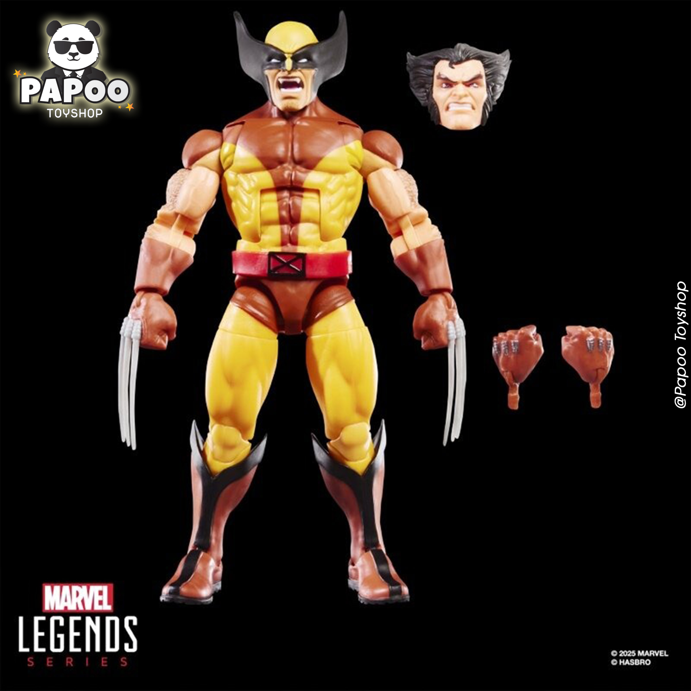 Hasbro Marvel Legends Series X-Men 97 Wolverine and Storm