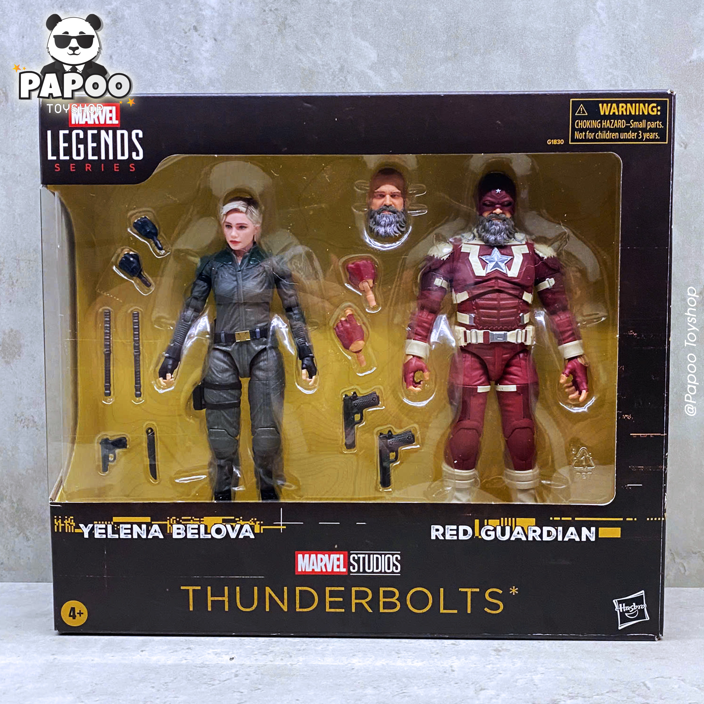 Marvel Legends Yelena Belova and Red Guardian 2-pack