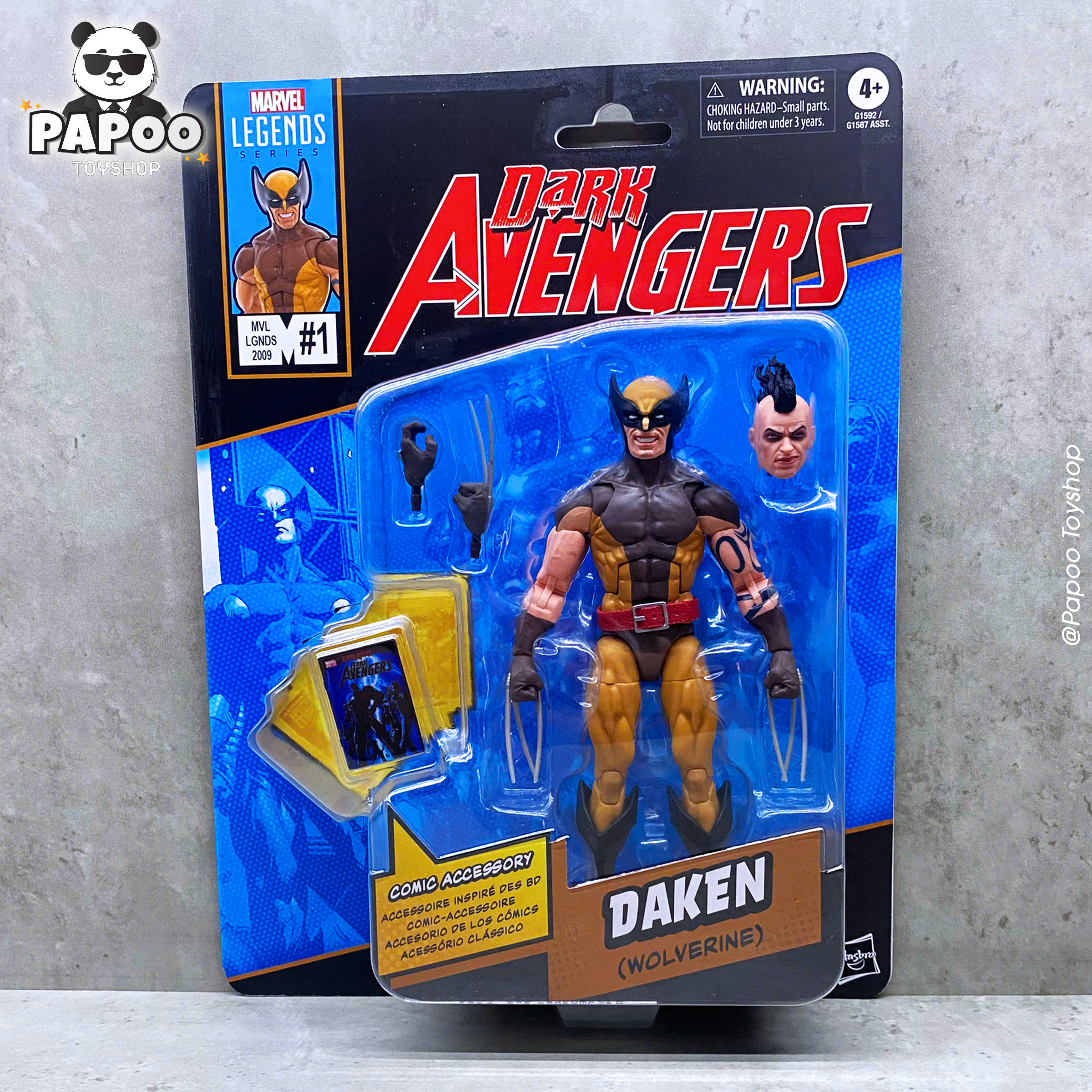 Marvel Legends Mini Comic Book Series Daken (Wolverine)