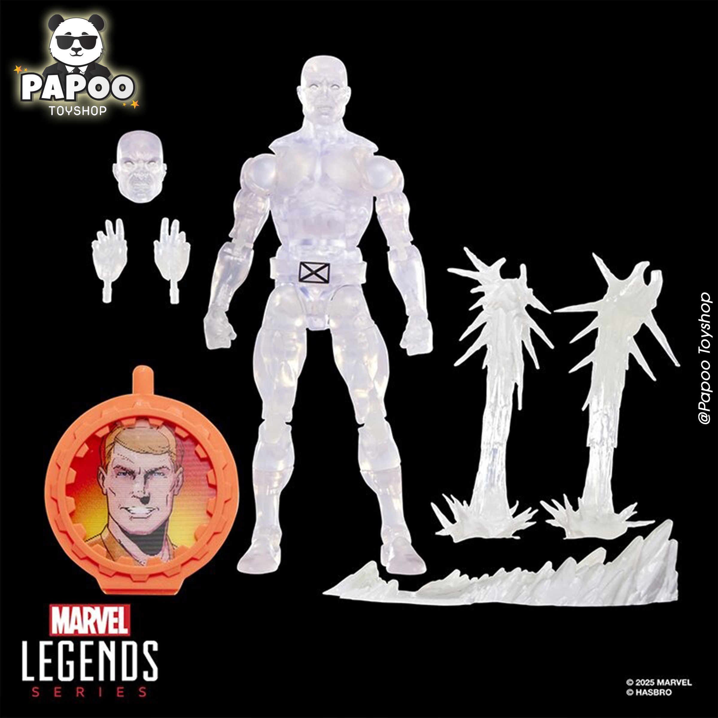 Hasbro Marvel Legends Series Secret Wars Ice Man