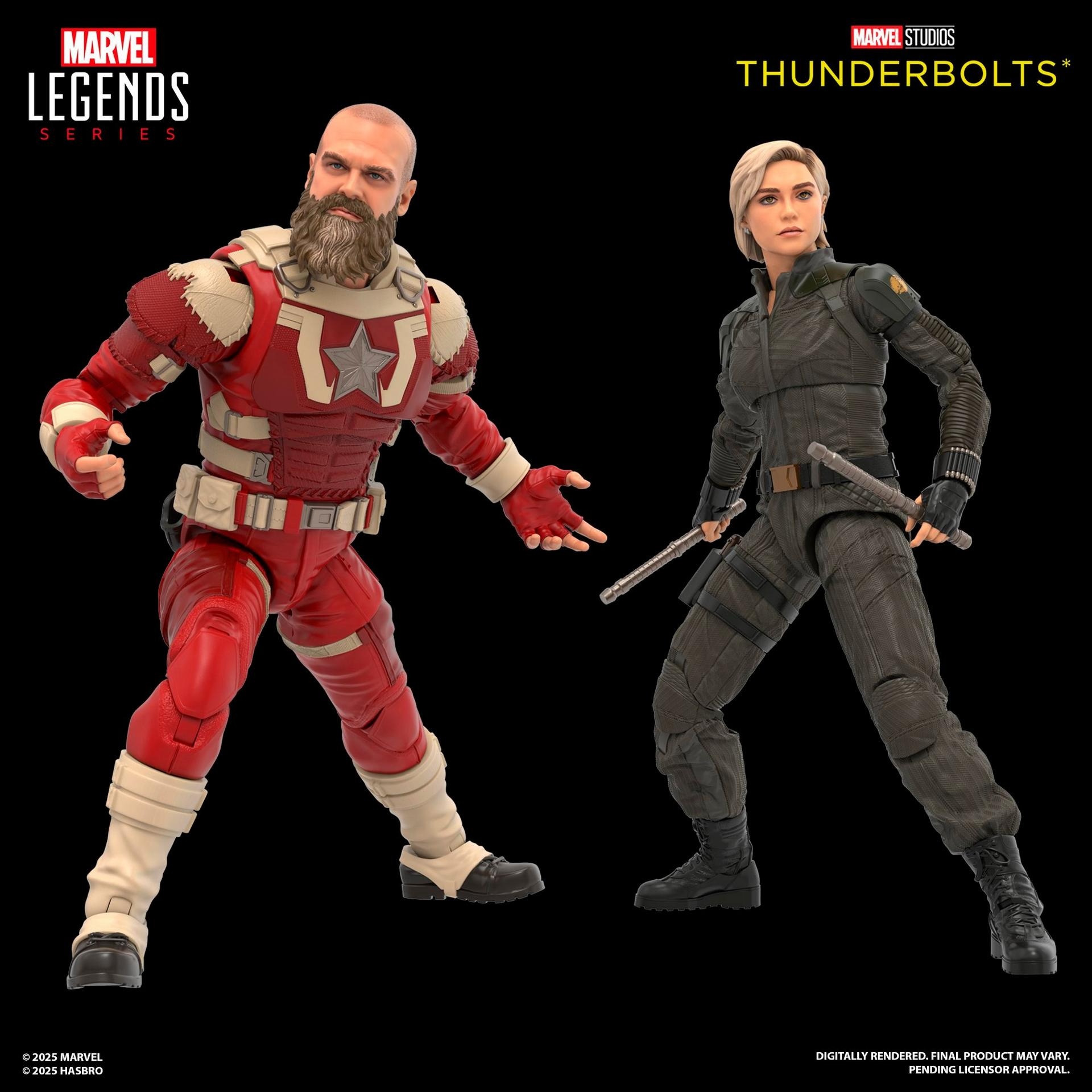 Marvel Legends Yelena Belova and Red Guardian 2-pack