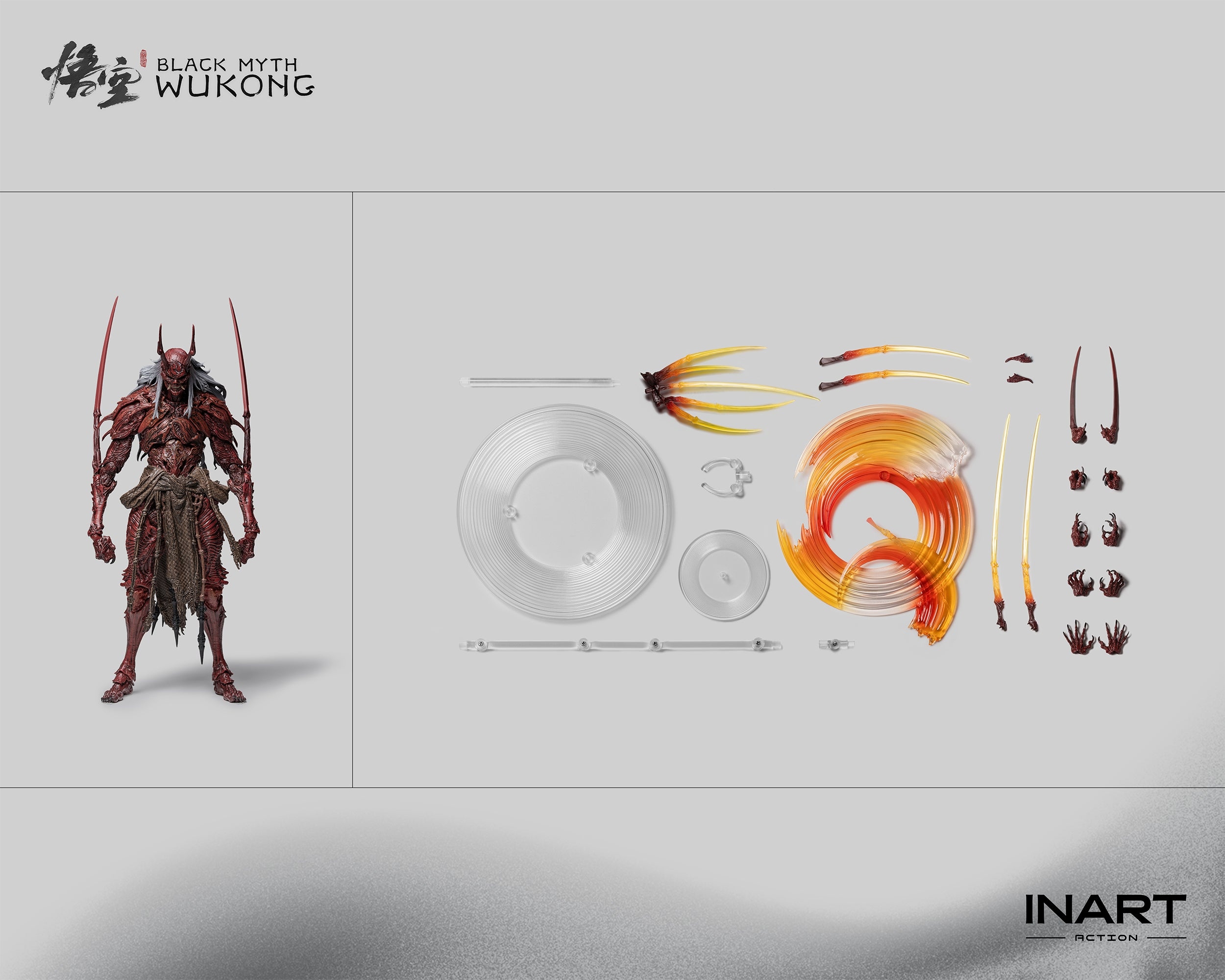 INART Black Myth: Wukong - Yaksha King 1/12 Action Figure