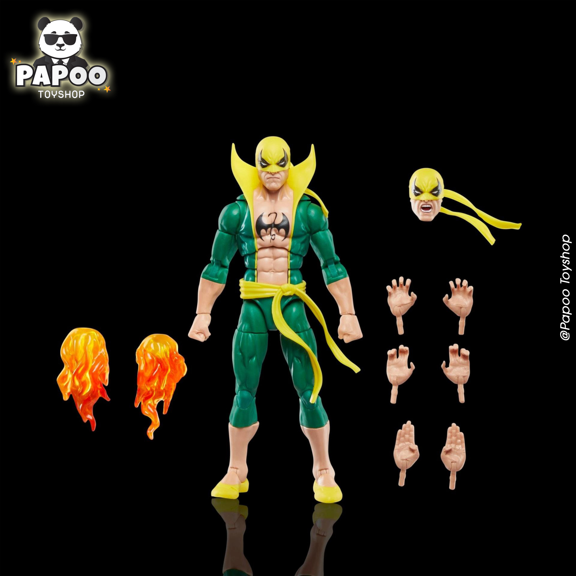 Marvel Legends Series Iron Fist and Luke Cage